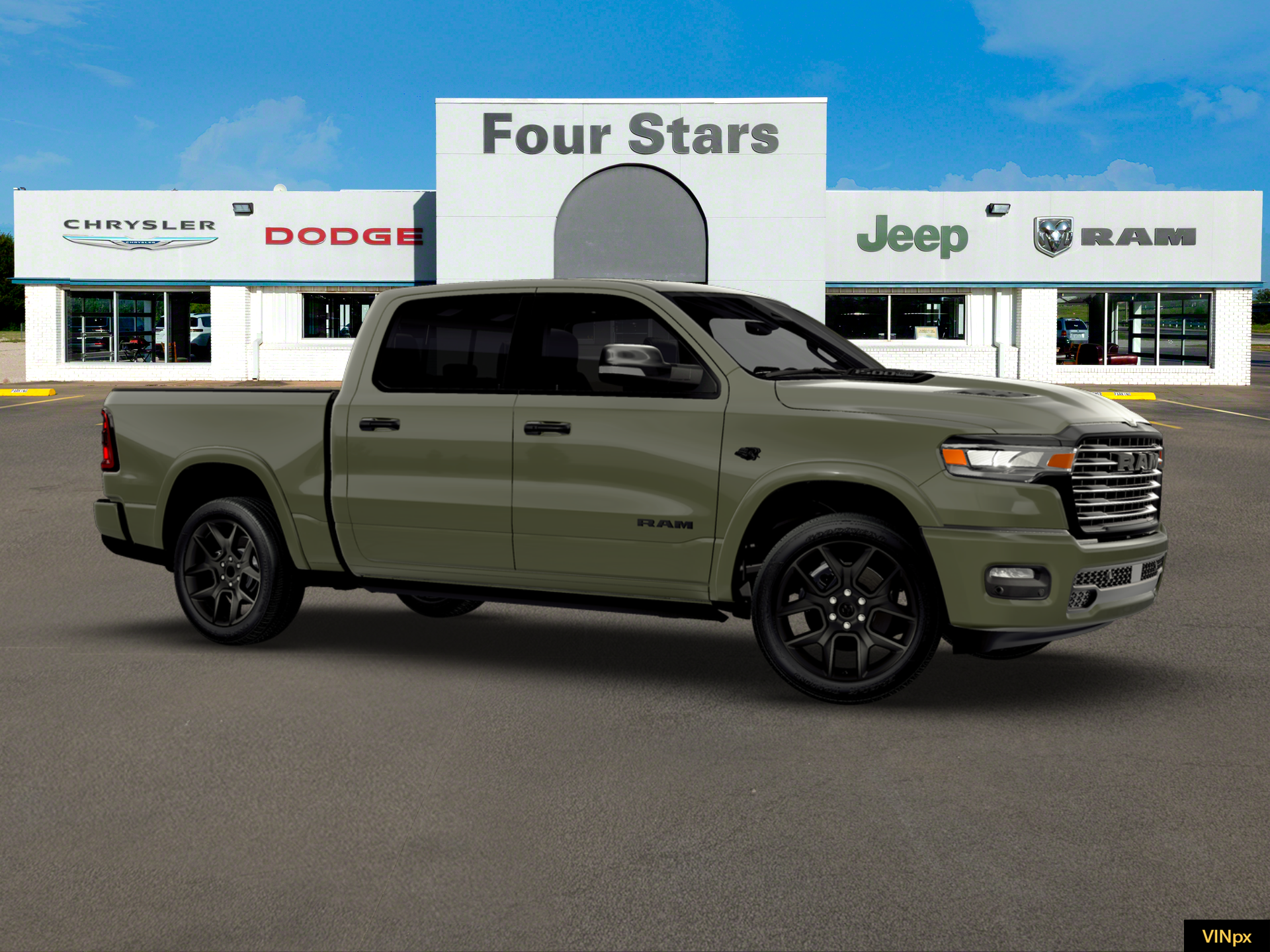 2026 RAM Ram 1500 RAM 1500 LARAMIE CREW CAB 4X4 5'7' BOX