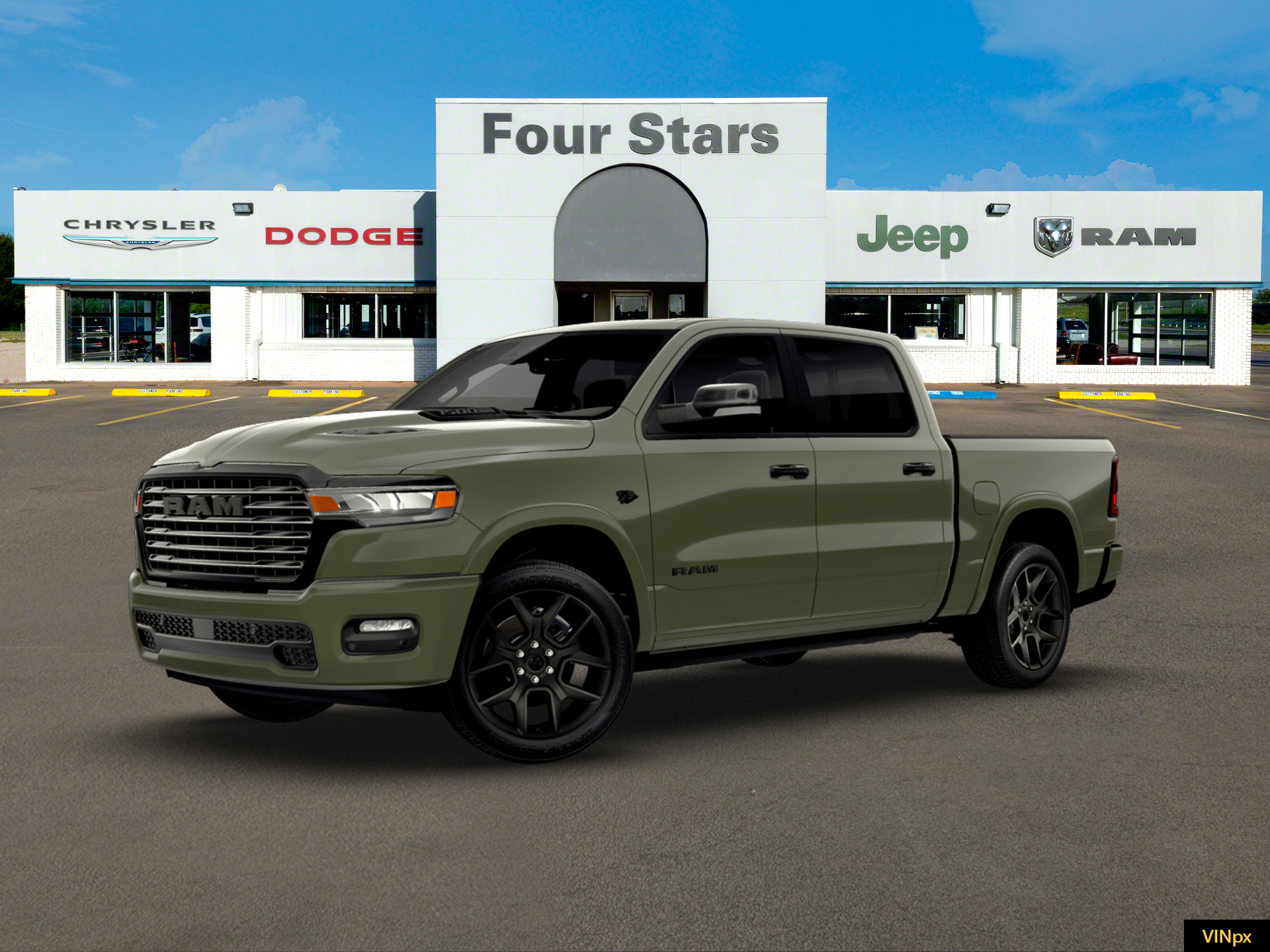 2026 RAM Ram 1500 RAM 1500 LARAMIE CREW CAB 4X4 5'7' BOX