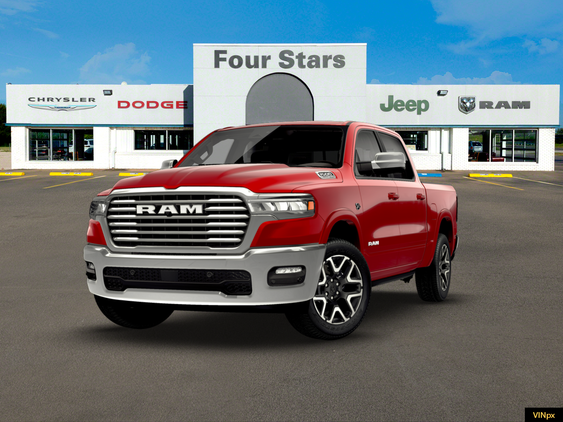 2026 RAM Ram 1500 RAM 1500 LARAMIE CREW CAB 4X4 5'7' BOX