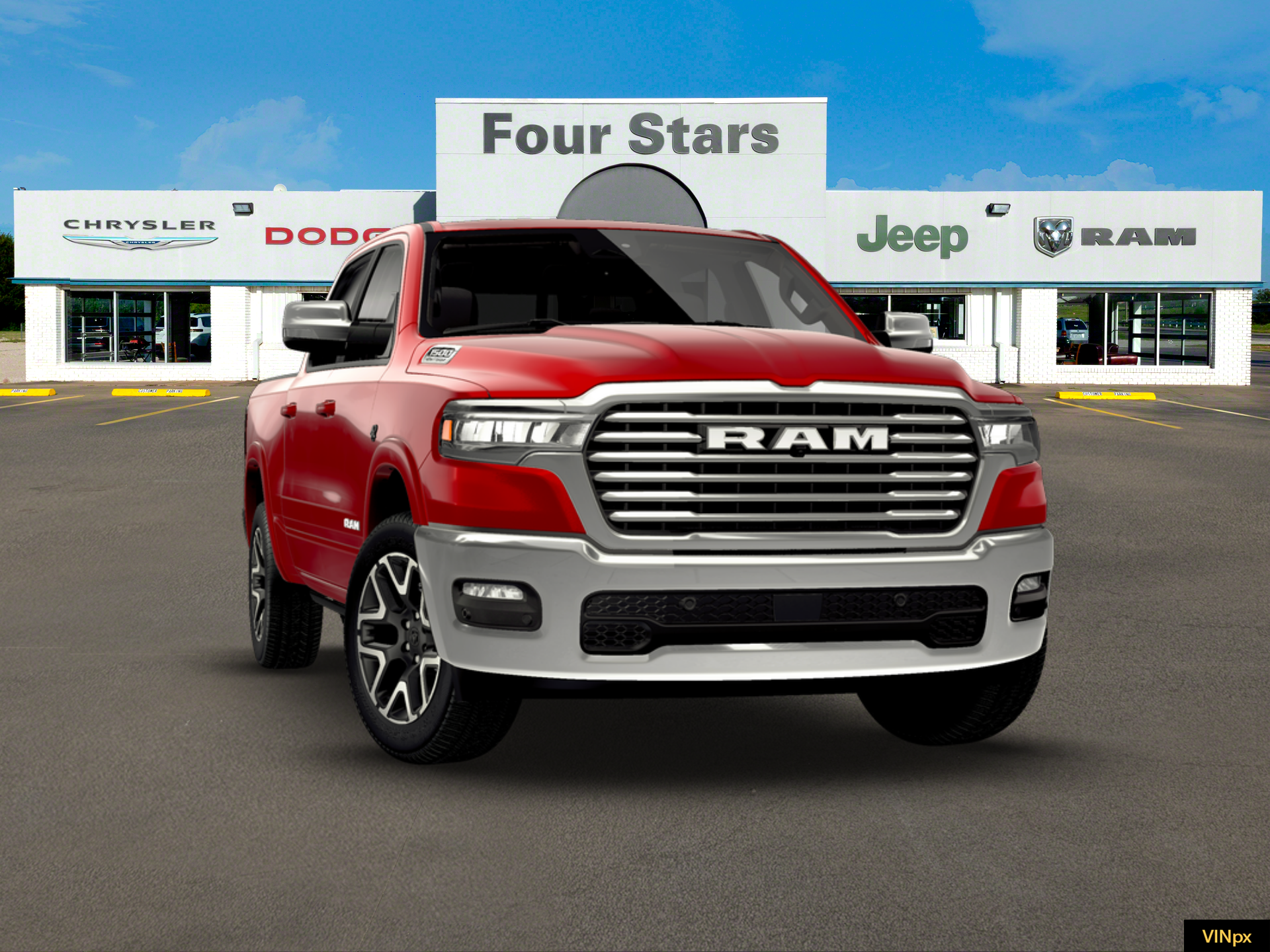 2026 RAM Ram 1500 RAM 1500 LARAMIE CREW CAB 4X4 5'7' BOX