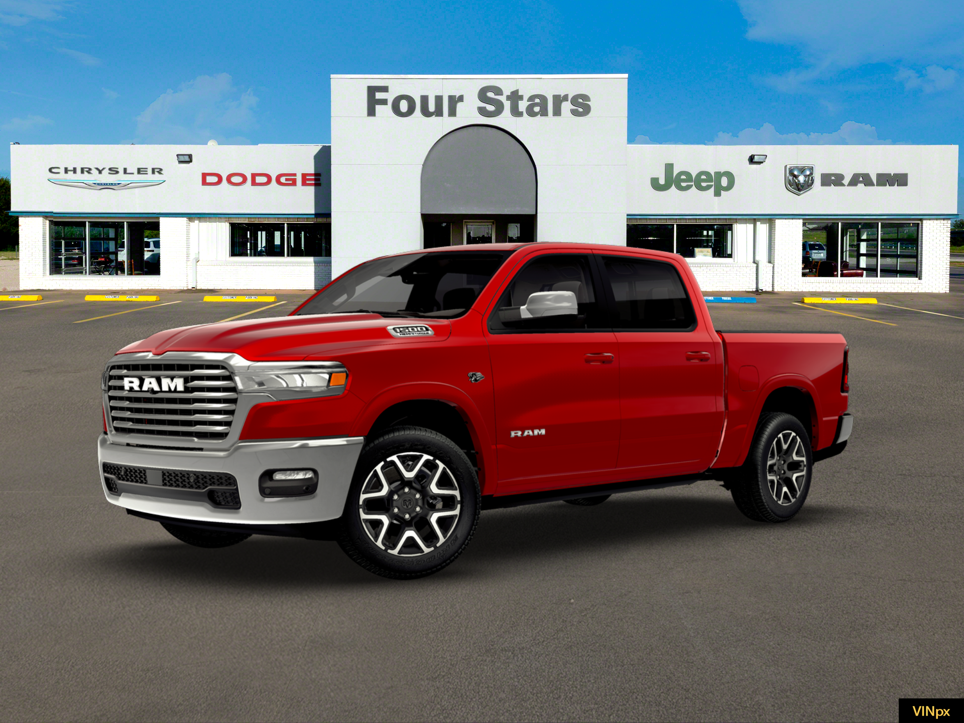 2026 RAM Ram 1500 RAM 1500 LARAMIE CREW CAB 4X4 5'7' BOX