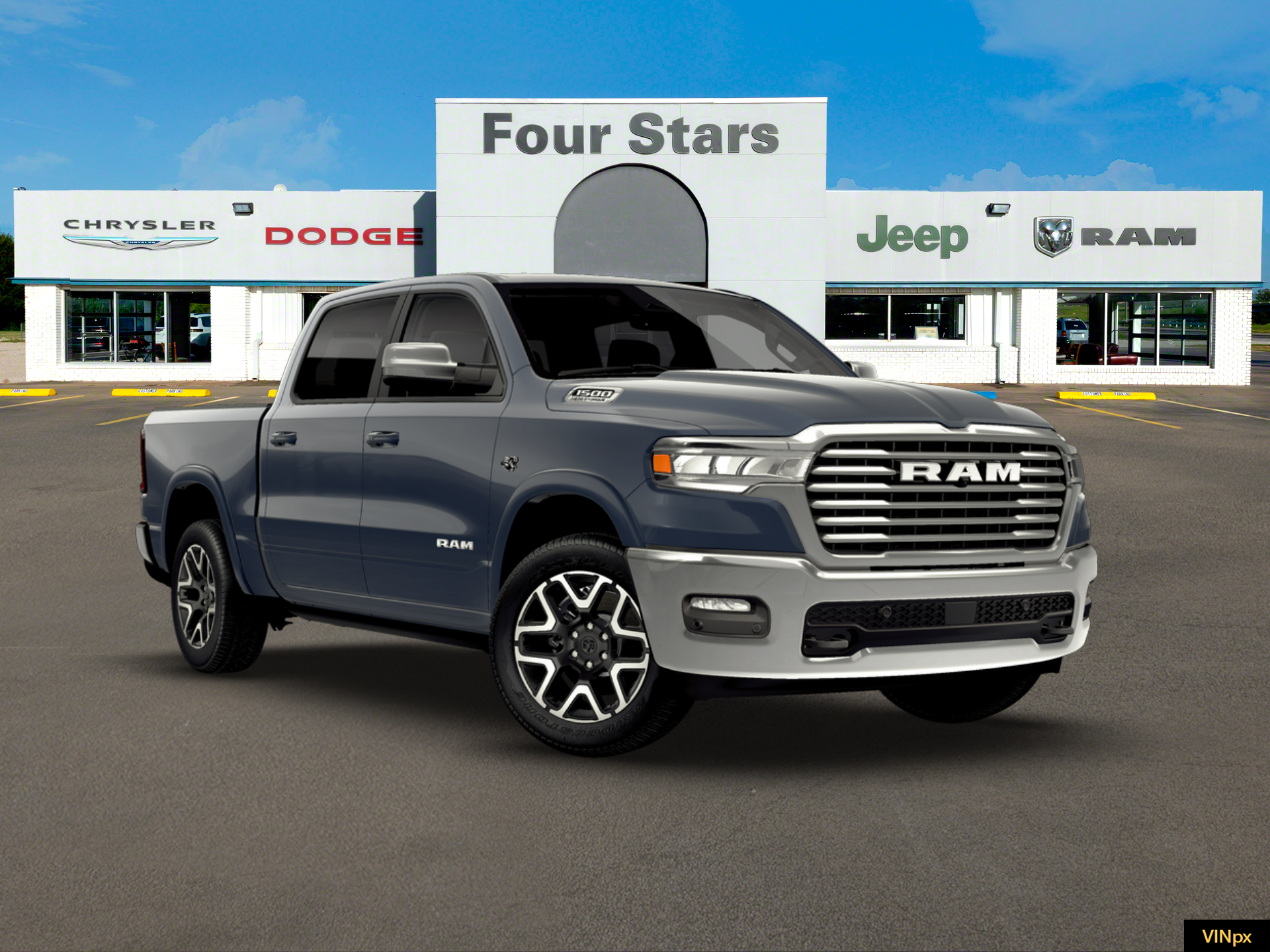 2026 RAM Ram 1500 RAM 1500 LARAMIE CREW CAB 4X4 5'7' BOX