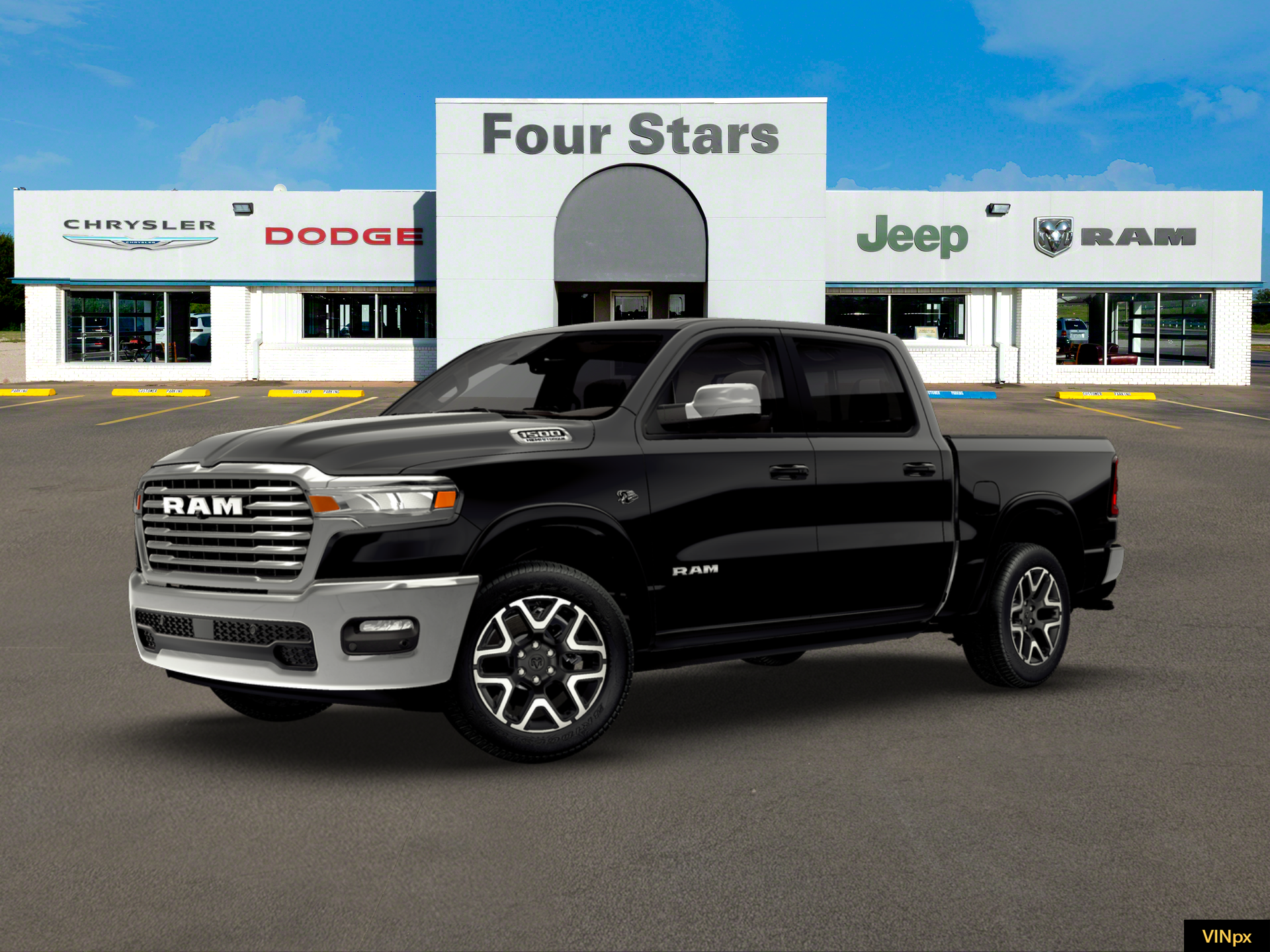2026 RAM Ram 1500 RAM 1500 LARAMIE CREW CAB 4X4 5'7' BOX