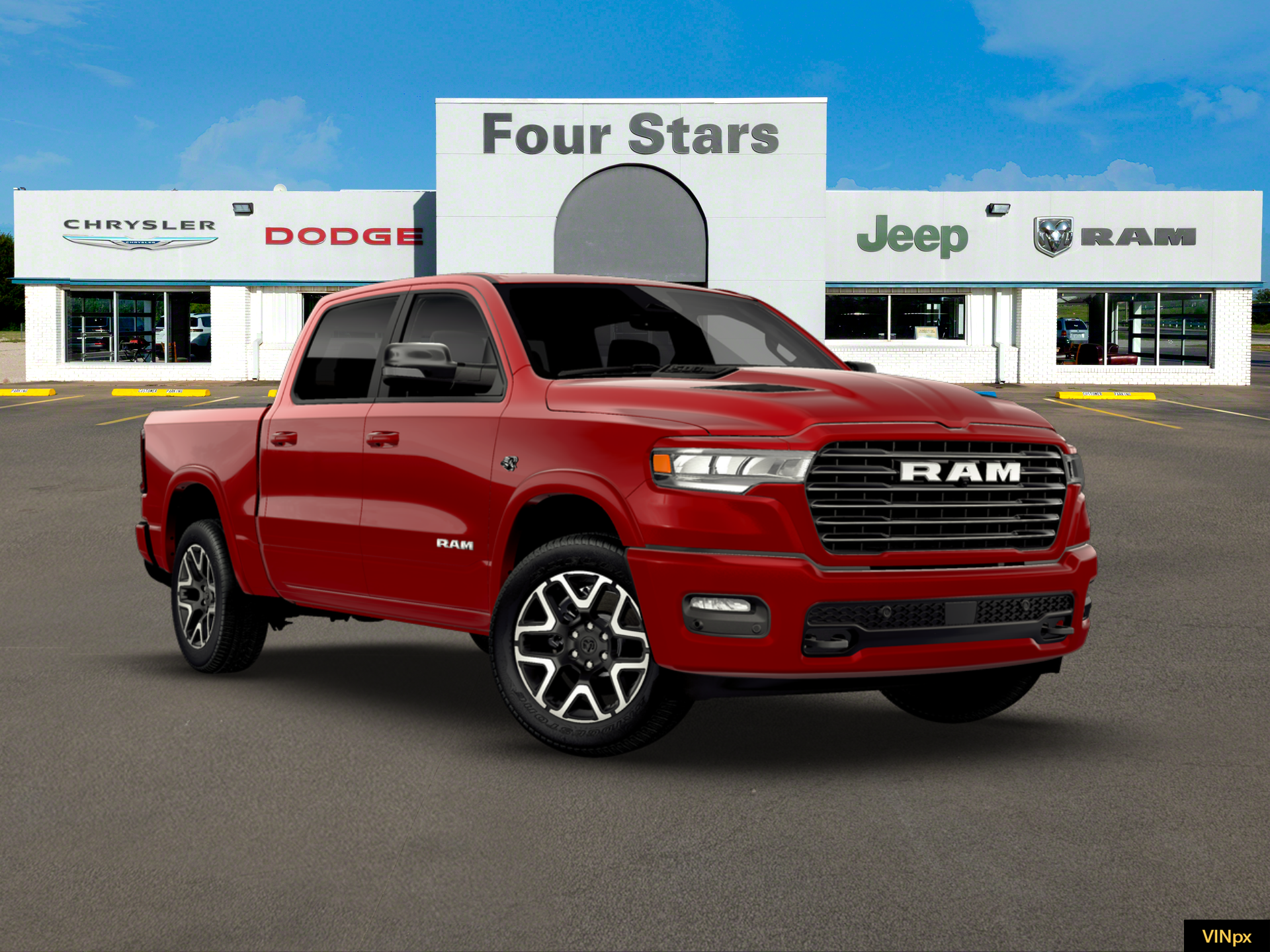 2026 RAM Ram 1500 RAM 1500 LARAMIE CREW CAB 4X4 5'7' BOX