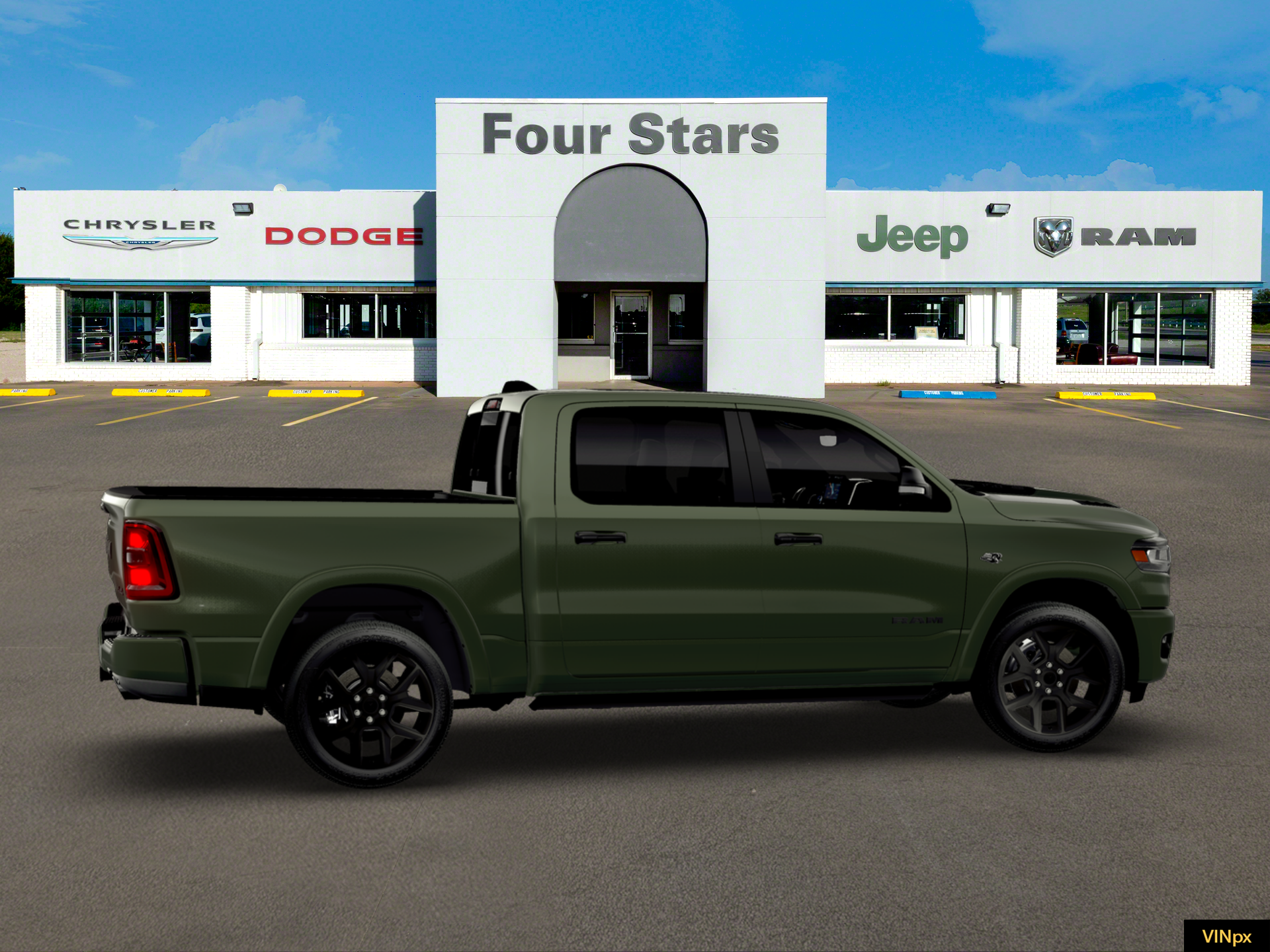 2026 RAM Ram 1500 RAM 1500 LARAMIE CREW CAB 4X4 5'7' BOX
