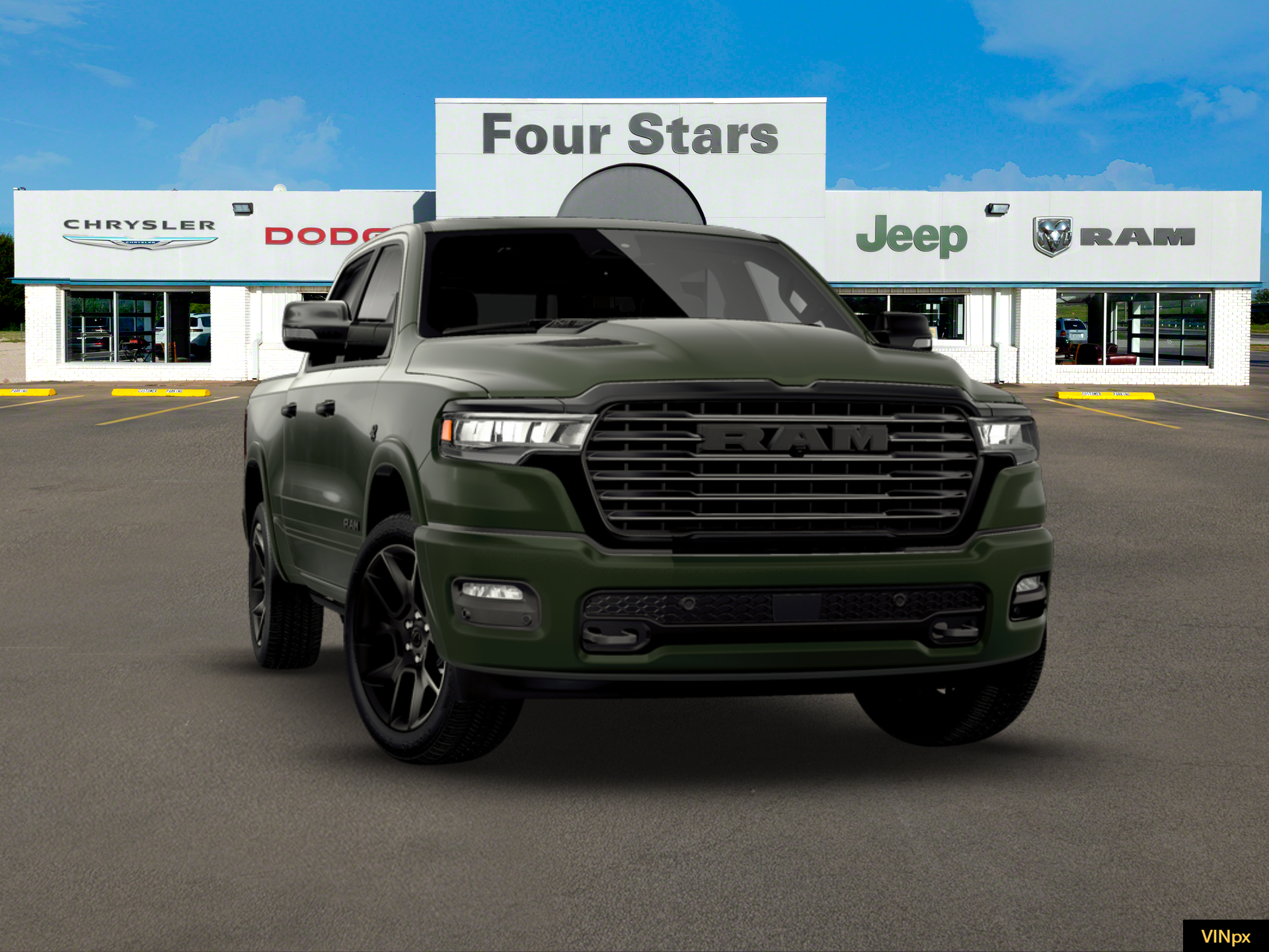 2026 RAM Ram 1500 RAM 1500 LARAMIE CREW CAB 4X4 5'7' BOX