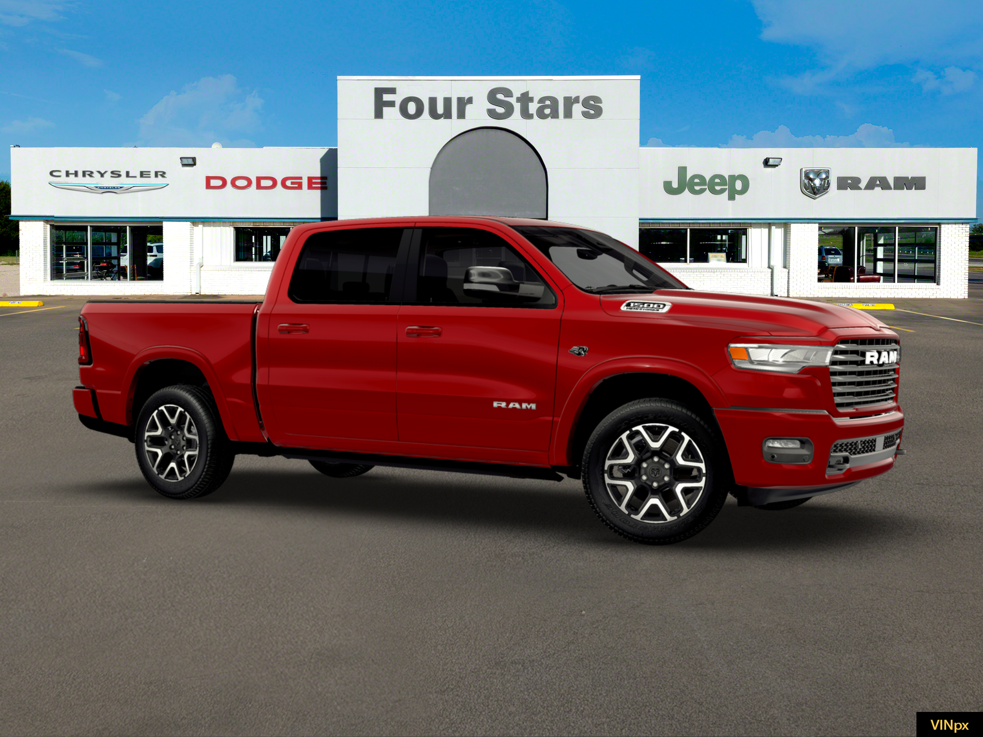 2026 RAM Ram 1500 RAM 1500 LARAMIE CREW CAB 4X4 5'7' BOX