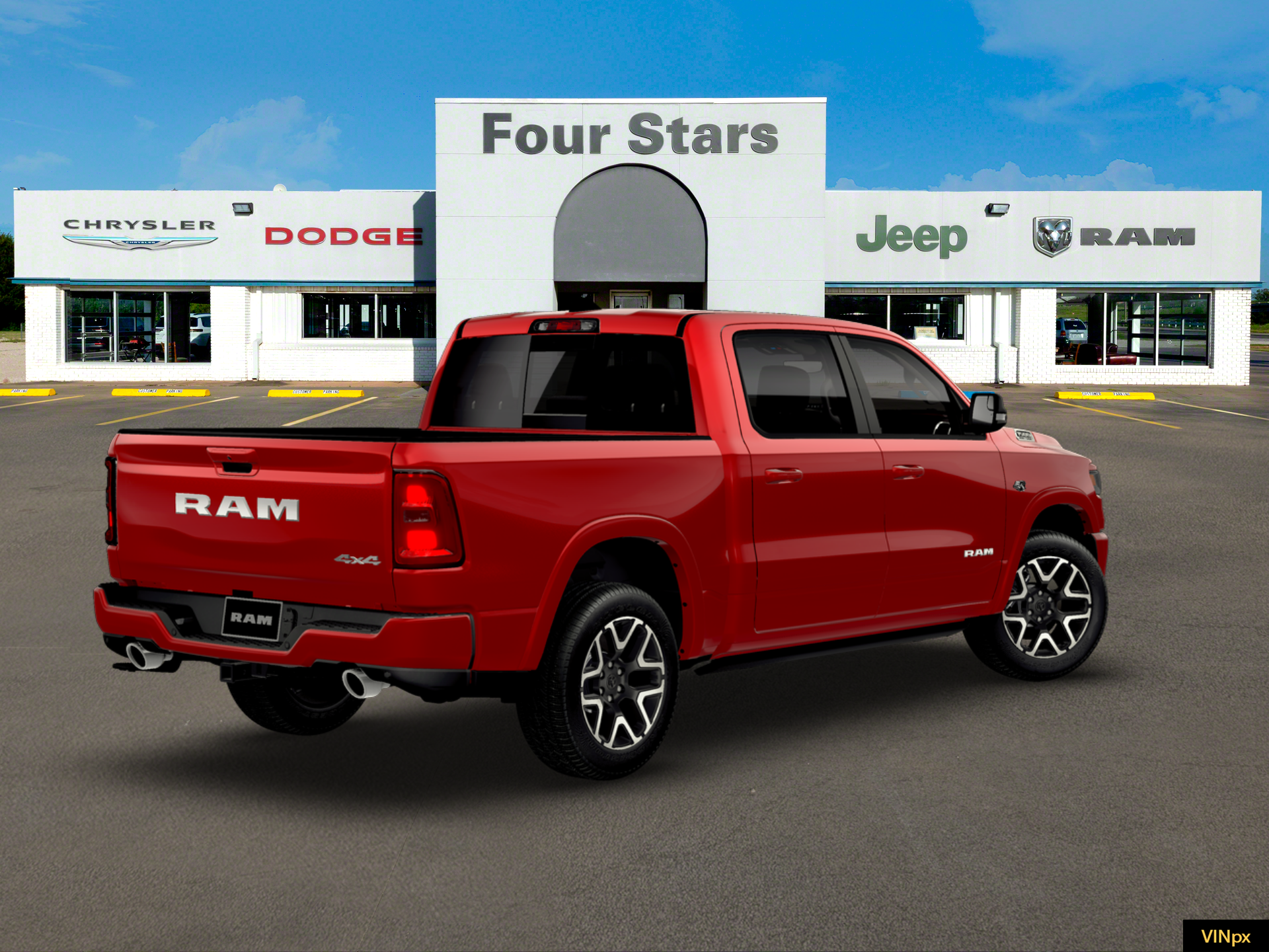 2026 RAM Ram 1500 RAM 1500 LARAMIE CREW CAB 4X4 5'7' BOX