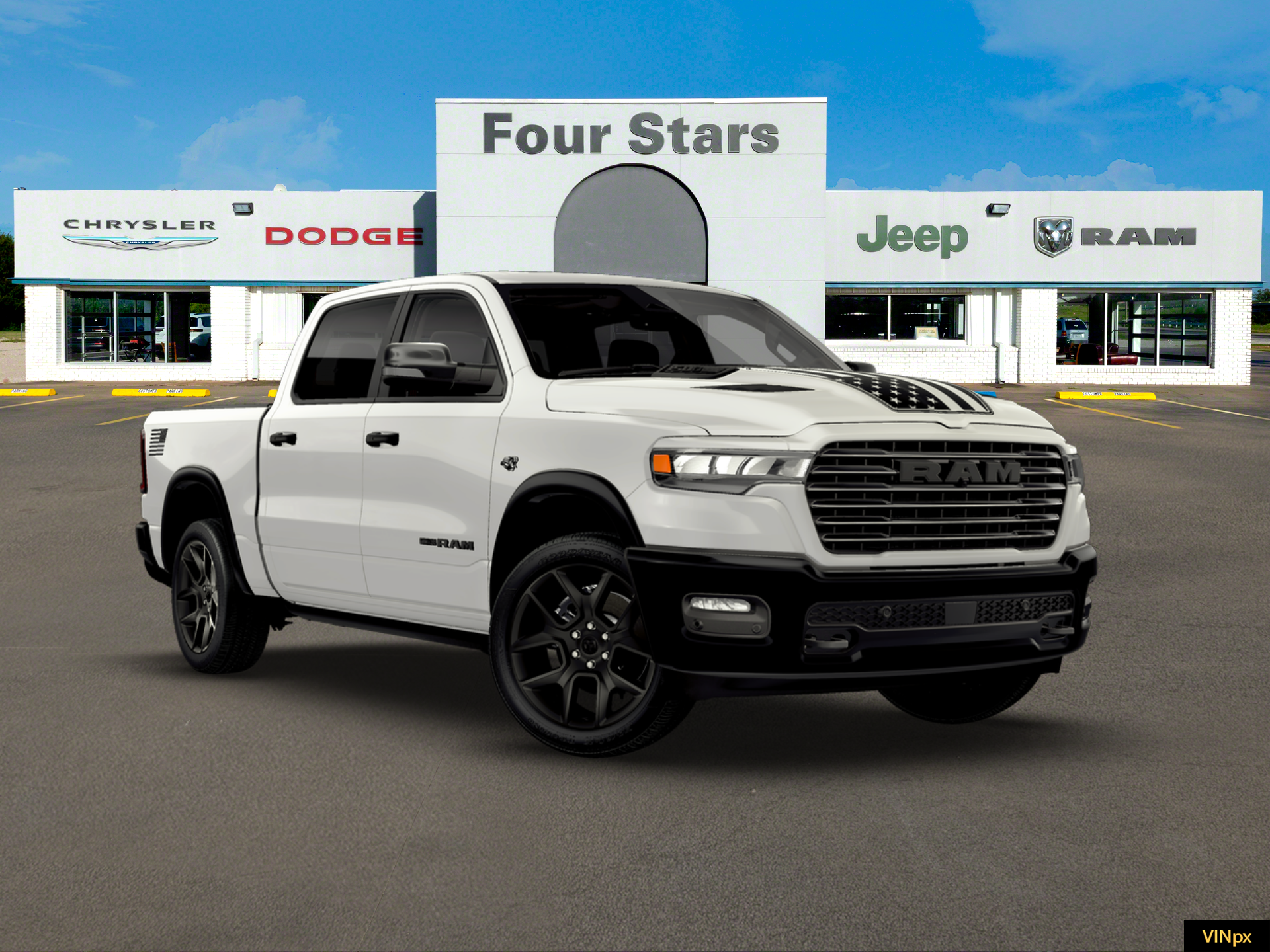 2026 RAM Ram 1500 RAM 1500 LARAMIE CREW CAB 4X4 5'7' BOX
