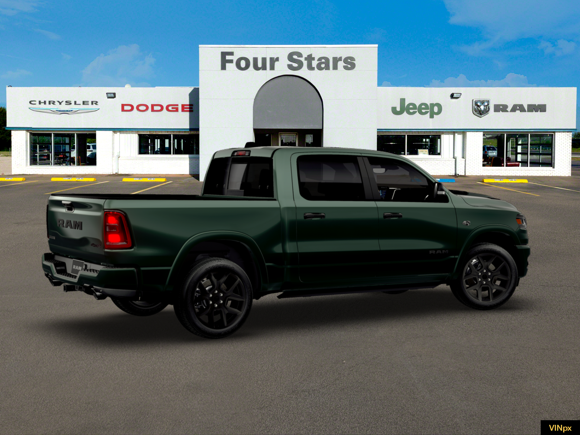 2026 RAM Ram 1500 RAM 1500 LARAMIE CREW CAB 4X4 5'7' BOX