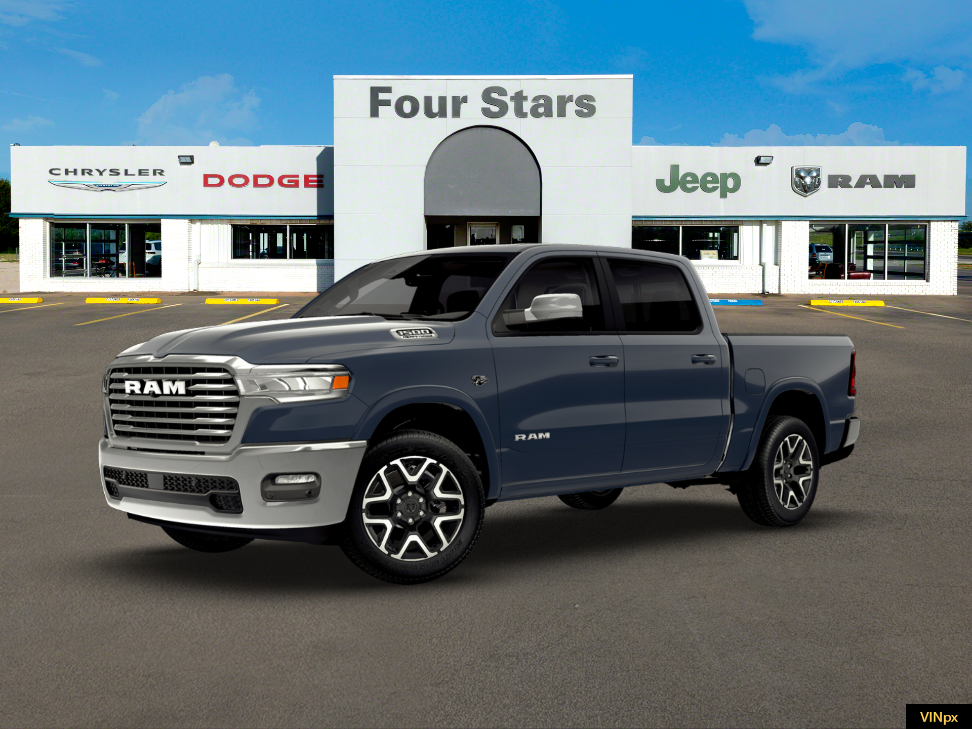 2026 RAM Ram 1500 RAM 1500 LARAMIE CREW CAB 4X4 5'7' BOX