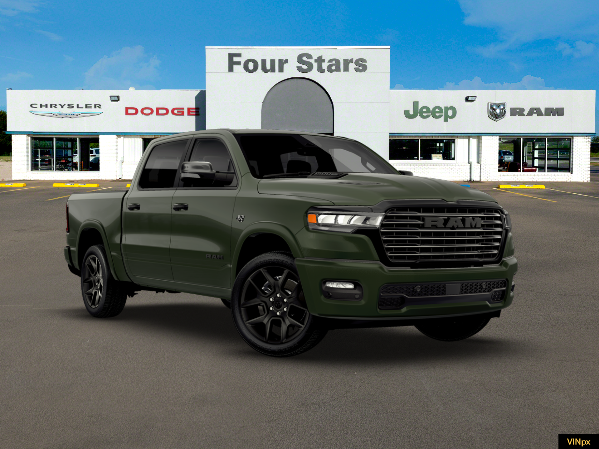 2026 RAM Ram 1500 RAM 1500 LARAMIE CREW CAB 4X4 5'7' BOX