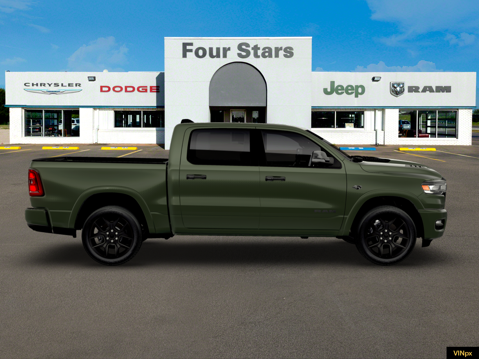 2026 RAM Ram 1500 RAM 1500 LARAMIE CREW CAB 4X4 5'7' BOX