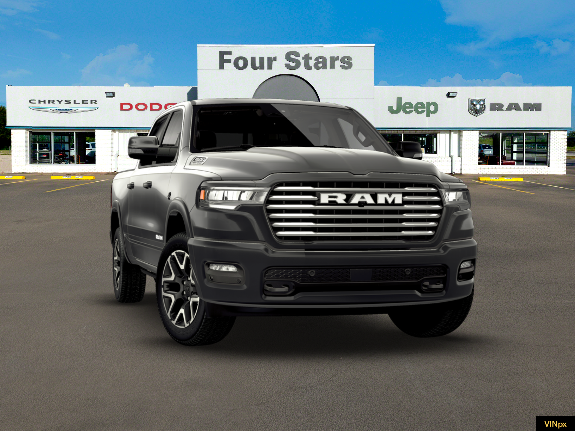2026 RAM Ram 1500 RAM 1500 LARAMIE CREW CAB 4X4 5'7' BOX