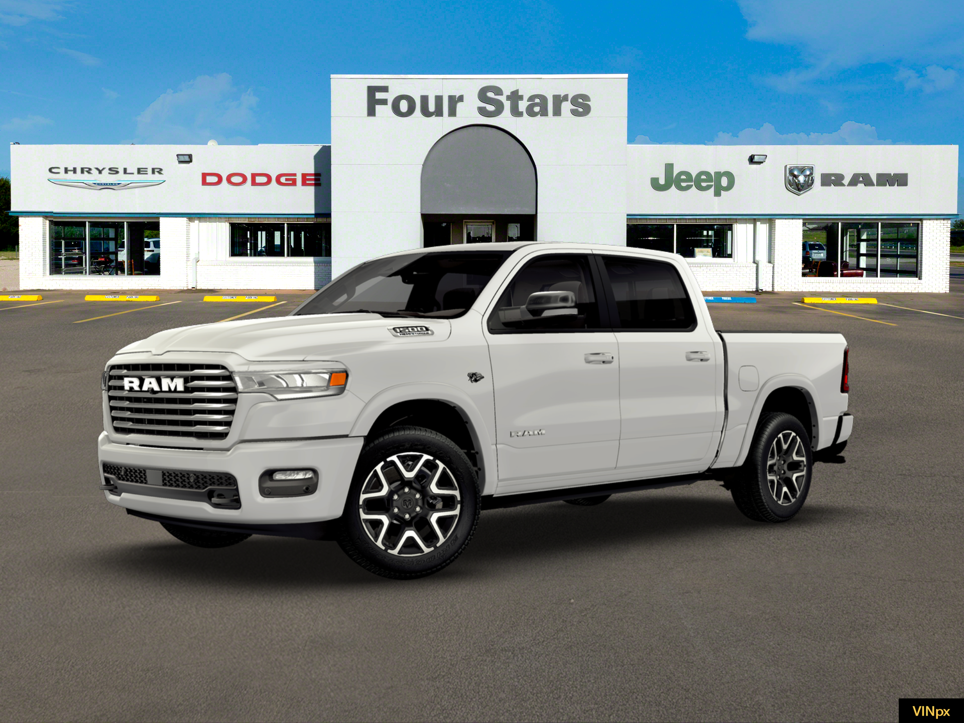 2026 RAM Ram 1500 RAM 1500 LARAMIE CREW CAB 4X4 5'7' BOX