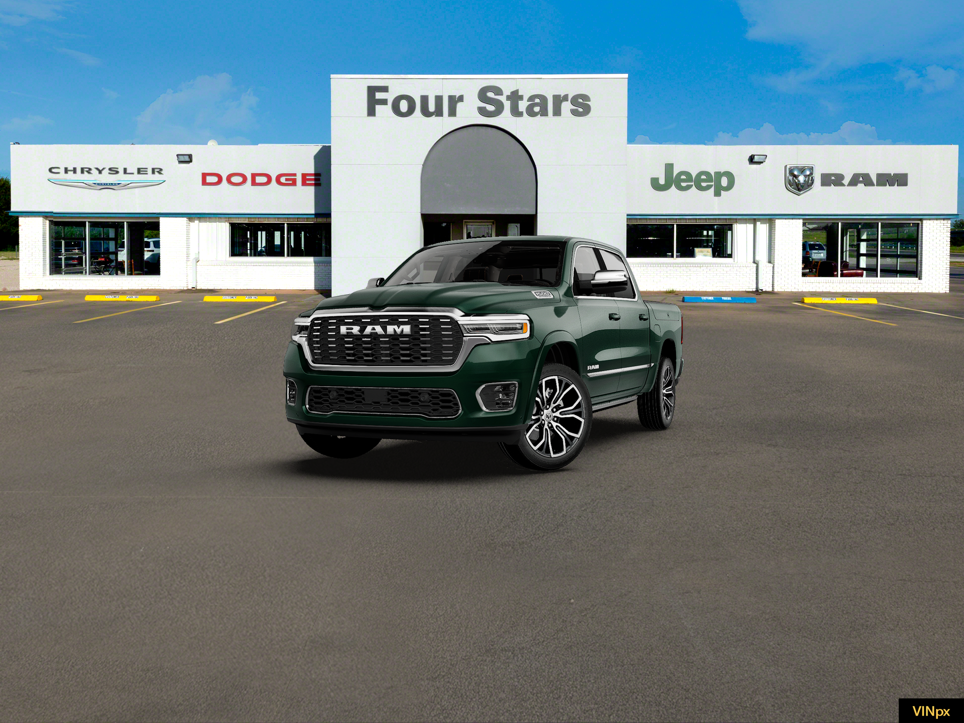 2027 RAM Ram 1500 RAM 1500 TUNGSTEN CREW CAB 4X4 5'7' BOX