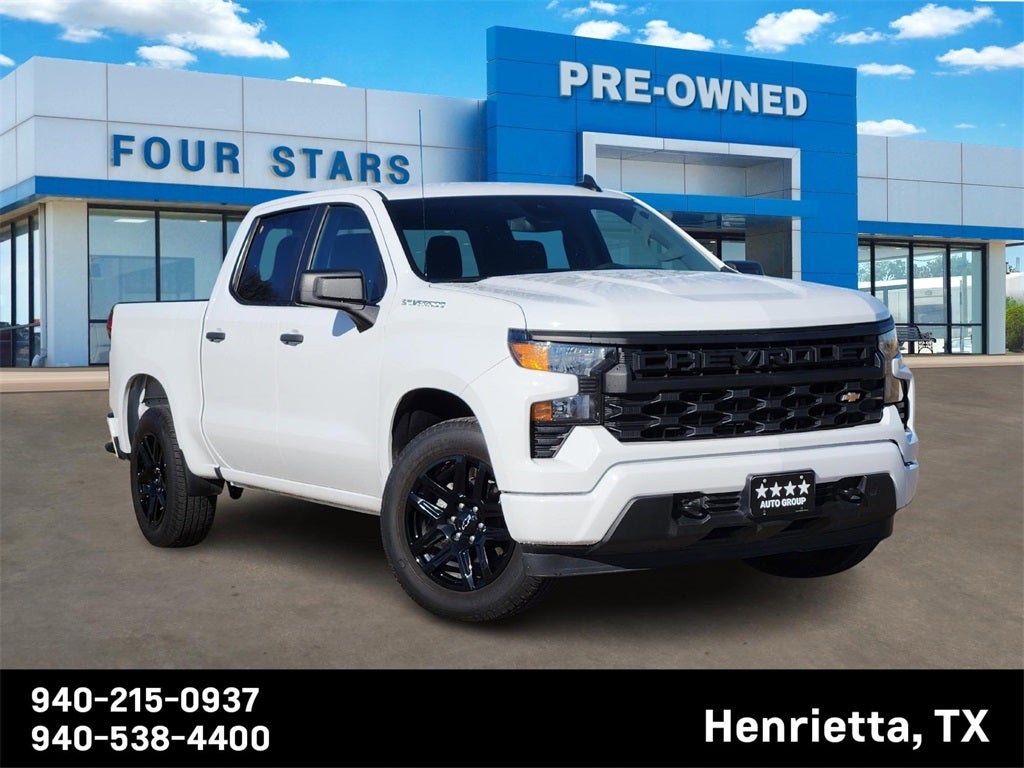 2024 Chevrolet Silverado 1500 2WD Crew Cab Short Bed Custom