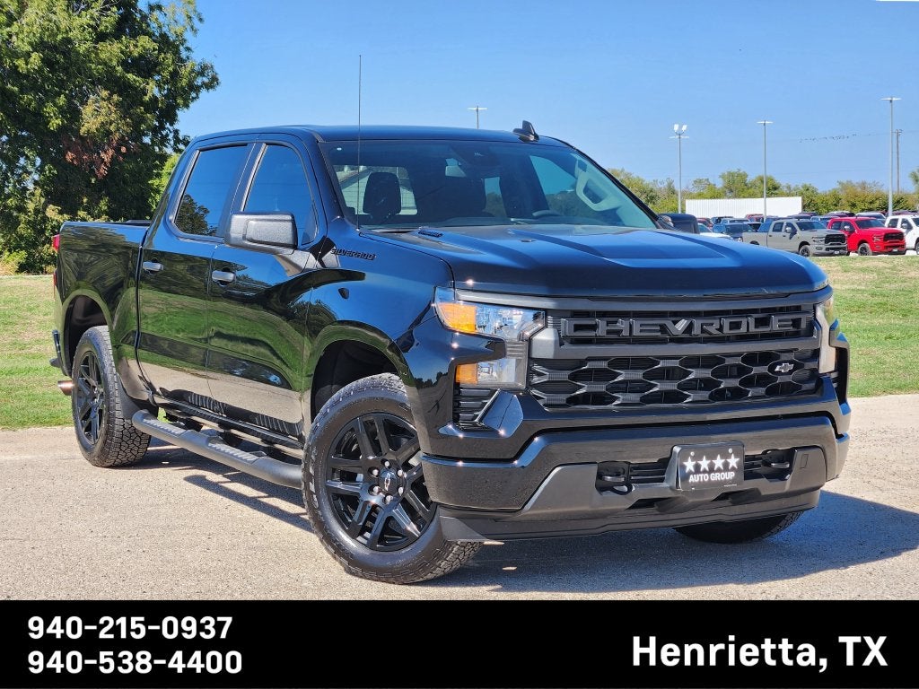 2026 Chevrolet Silverado 1500 2WD Crew Cab Short Bed Custom