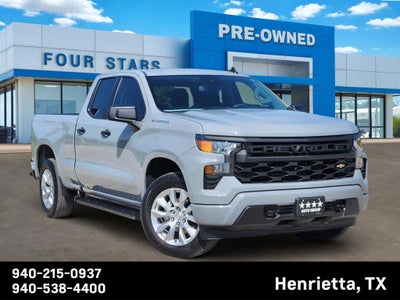 2024 Chevrolet Silverado 1500 2WD Double Cab Standard Bed Custom