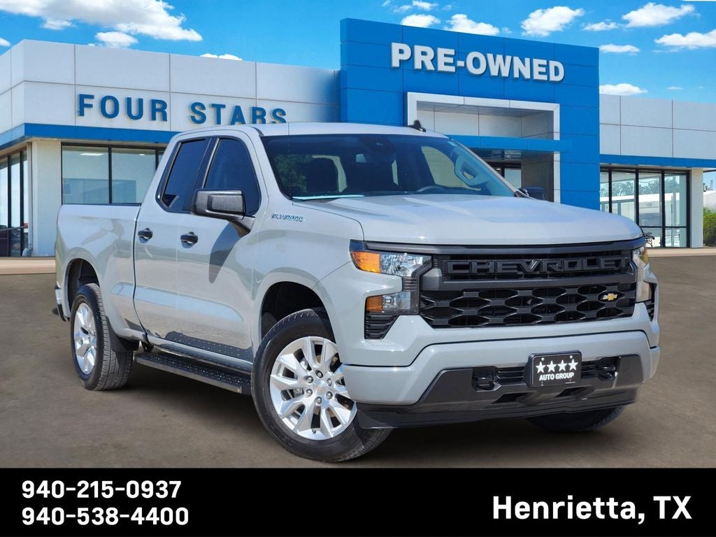 2024 Chevrolet Silverado 1500 2WD Double Cab Standard Bed Custom