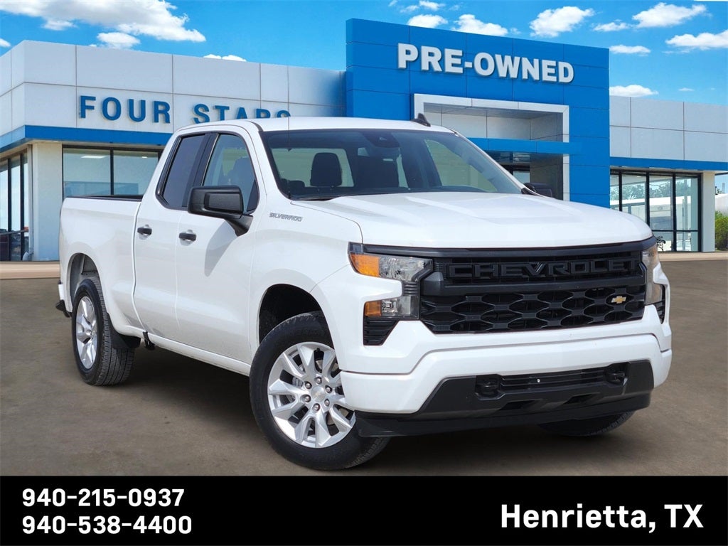 2022 Chevrolet Silverado 1500 2WD Double Cab Standard Bed Custom