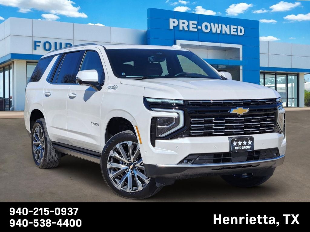 2025 Chevrolet Tahoe 4WD High Country
