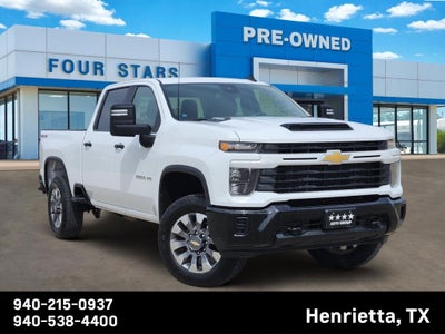 2024 Chevrolet Silverado 2500HD 4WD Crew Cab Standard Bed Custom