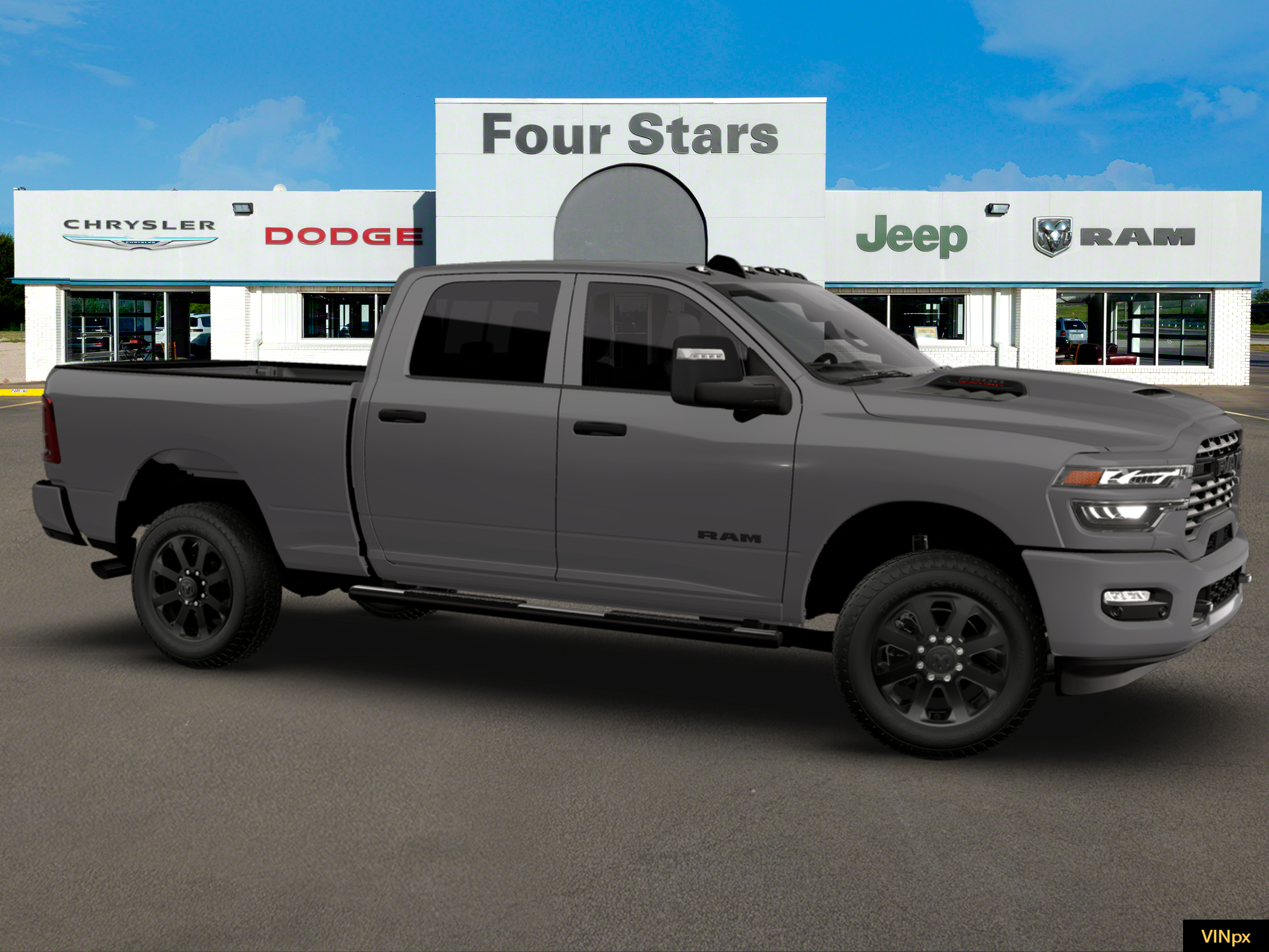 2026 RAM 2500 Black Express Crew Cab 4x4 6'4' Box