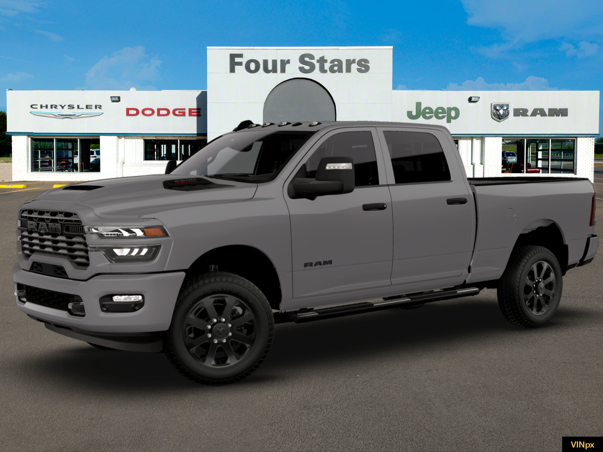 2026 RAM 2500 Black Express Crew Cab 4x4 6'4' Box