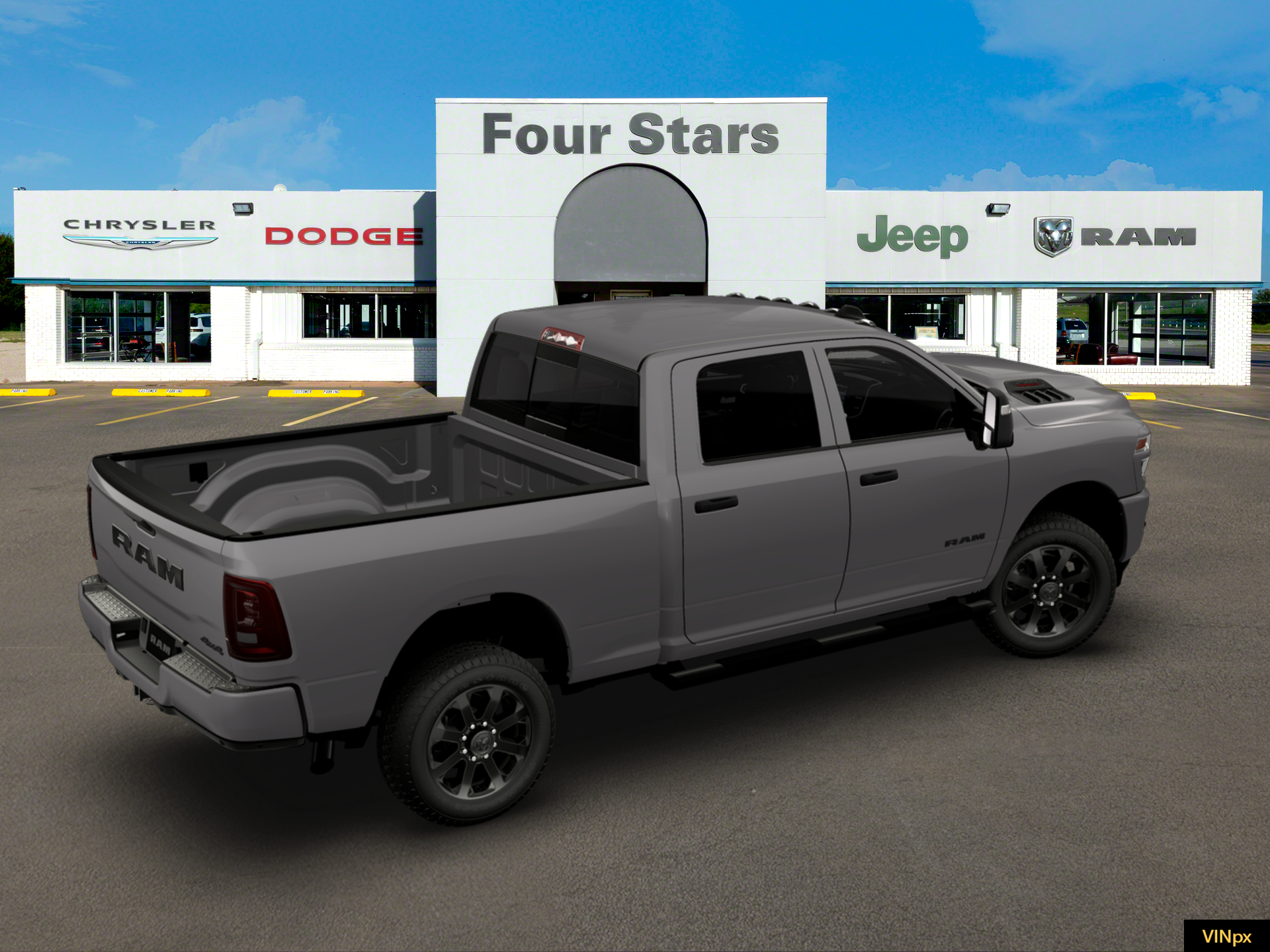 2026 RAM 2500 Black Express Crew Cab 4x4 6'4' Box