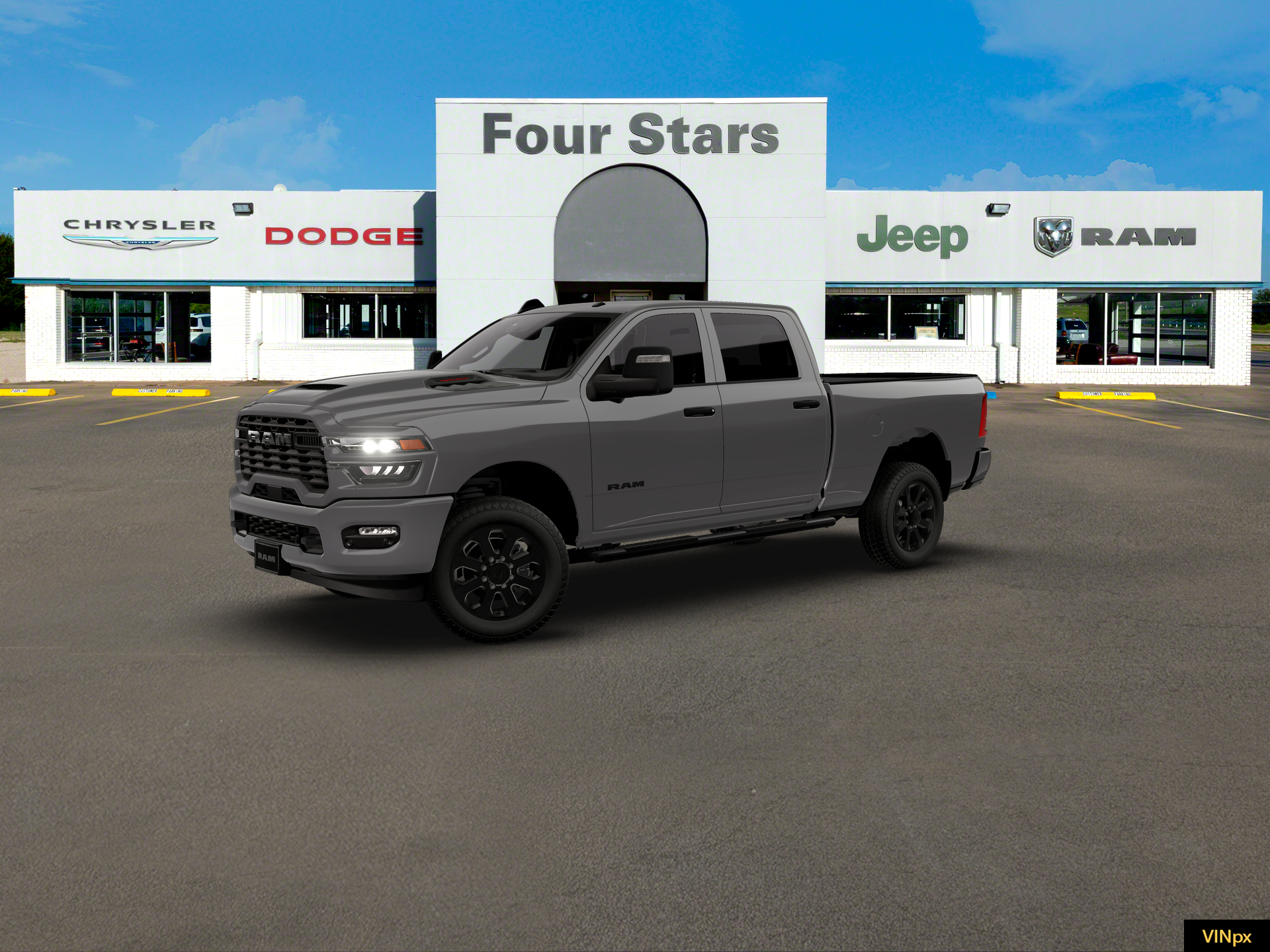 2026 RAM Ram 2500 RAM 2500 BLACK EXPRESS CREW CAB 4X4 6'4' BOX