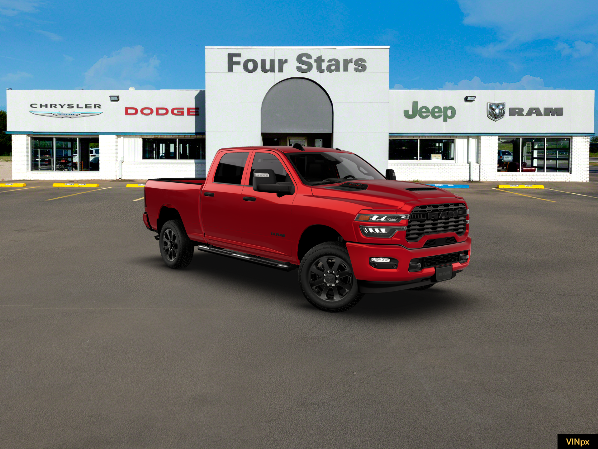 2026 RAM Ram 2500 RAM 2500 BLACK EXPRESS CREW CAB 4X4 6'4' BOX