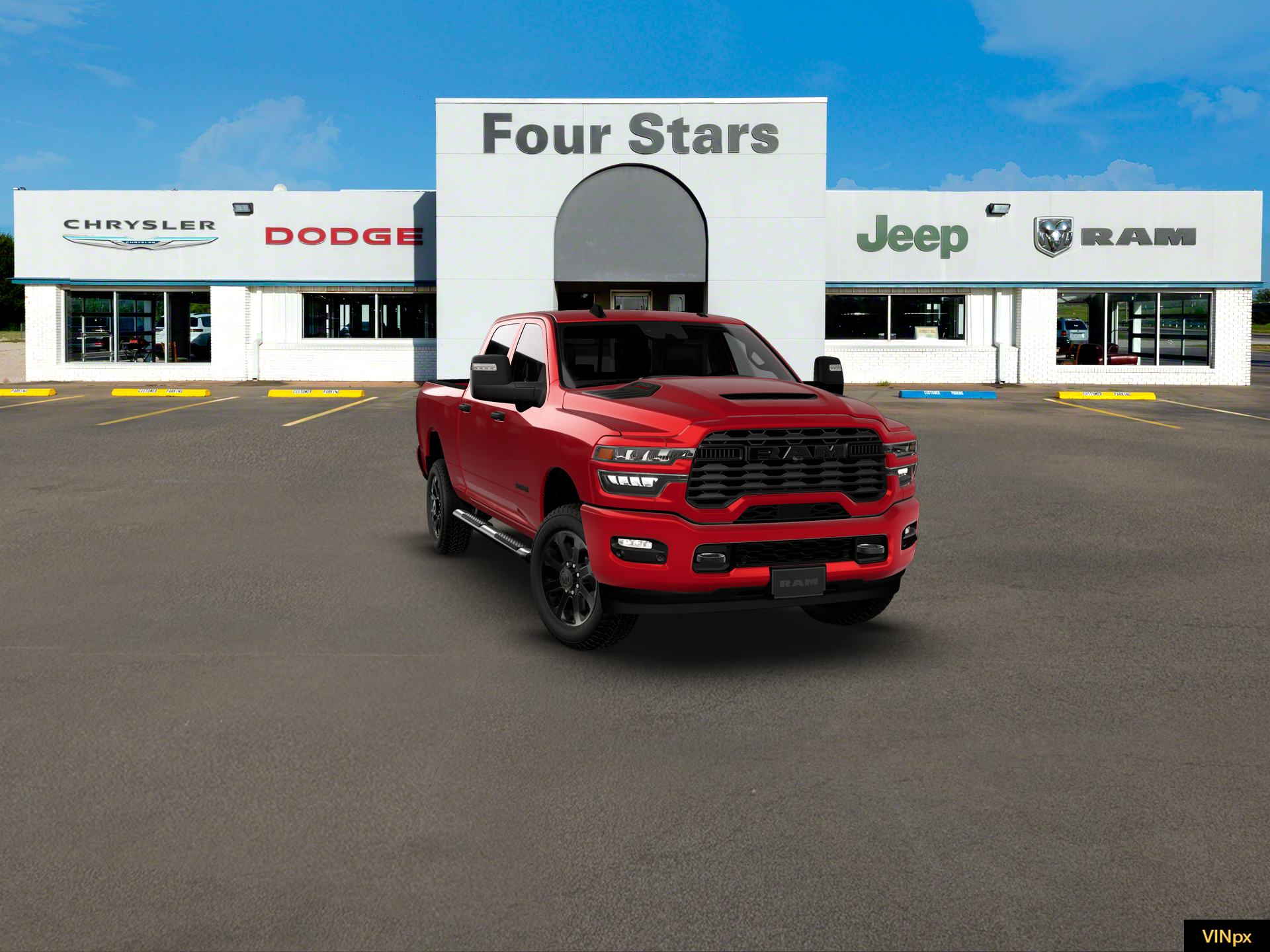 2026 RAM Ram 2500 RAM 2500 BLACK EXPRESS CREW CAB 4X4 6'4' BOX