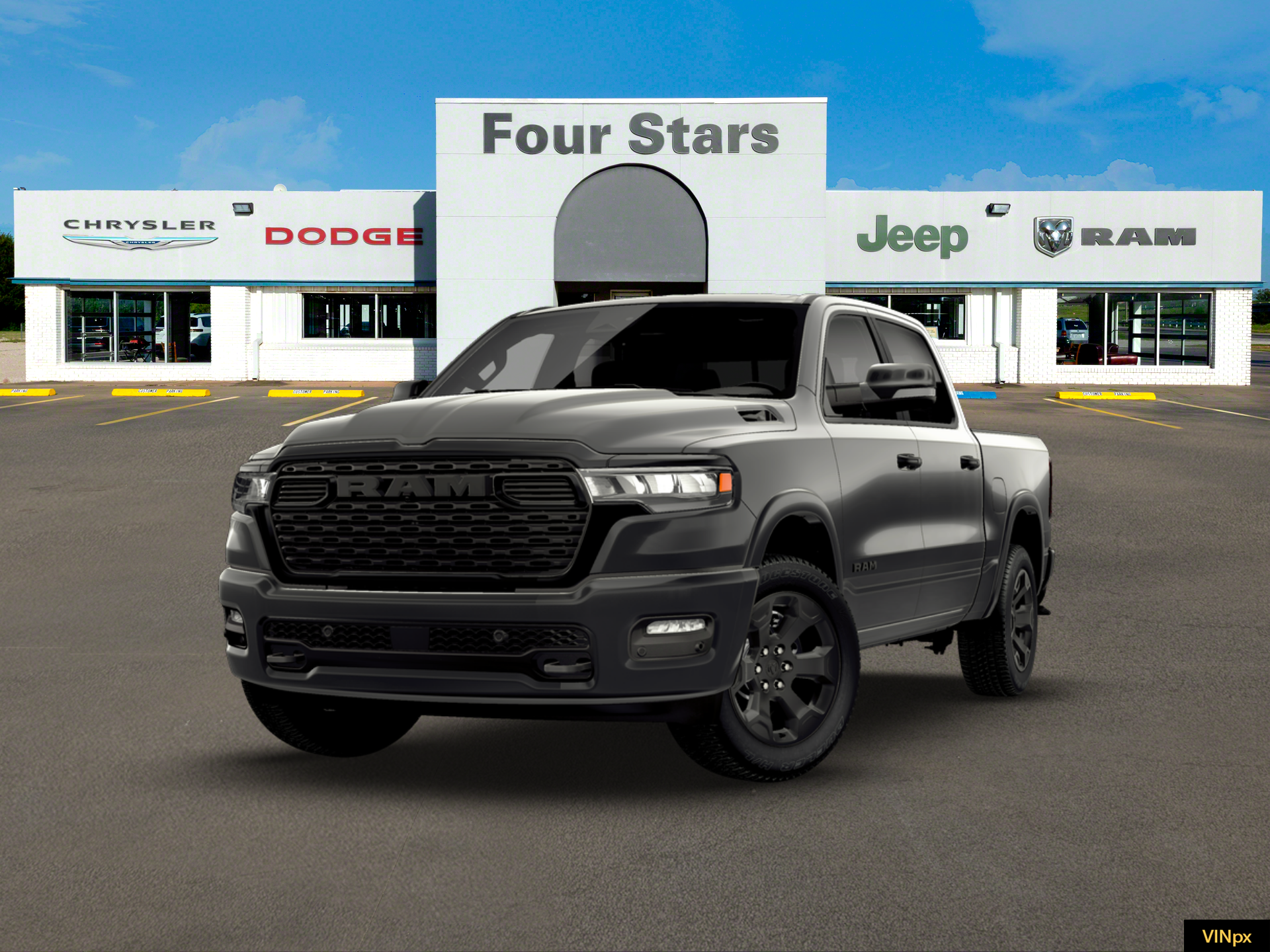 2026 RAM Ram 1500 RAM 1500 LONE STAR CREW CAB 4X4 5'7' BOX