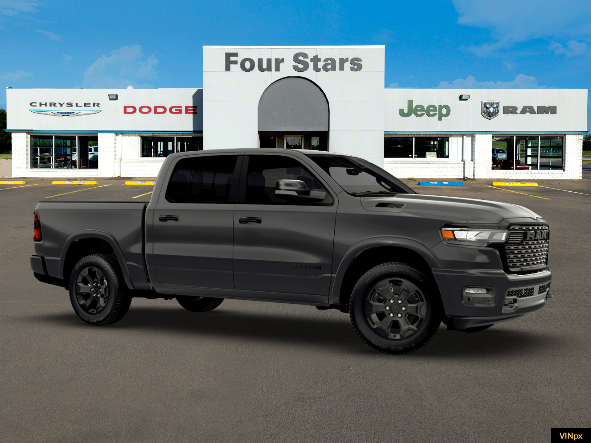 2026 RAM Ram 1500 RAM 1500 LONE STAR CREW CAB 4X4 5'7' BOX