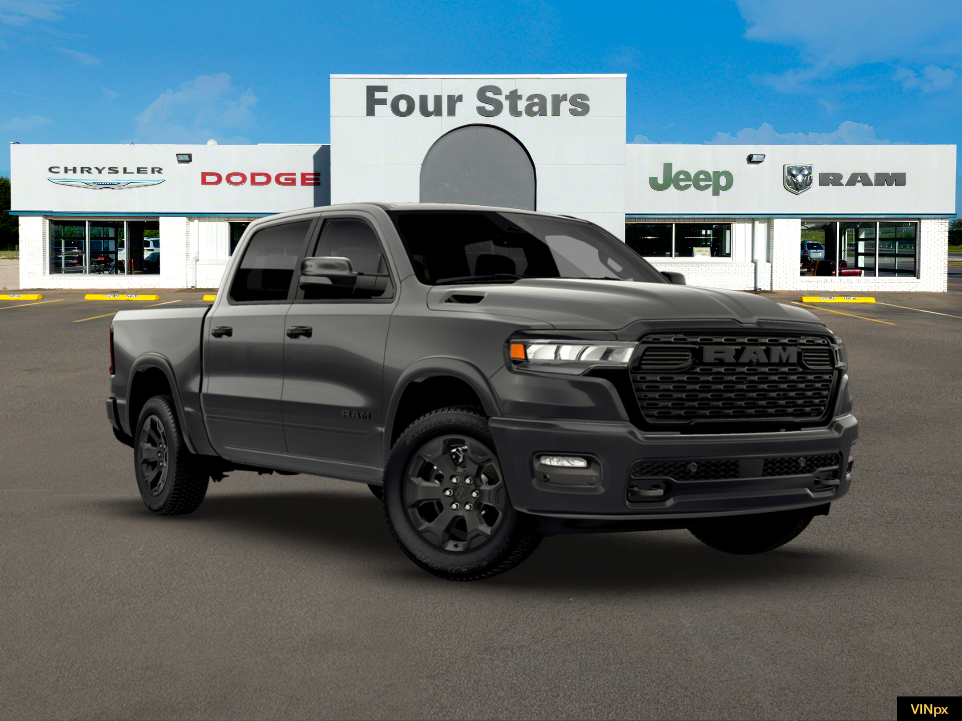 2026 RAM Ram 1500 RAM 1500 LONE STAR CREW CAB 4X4 5'7' BOX