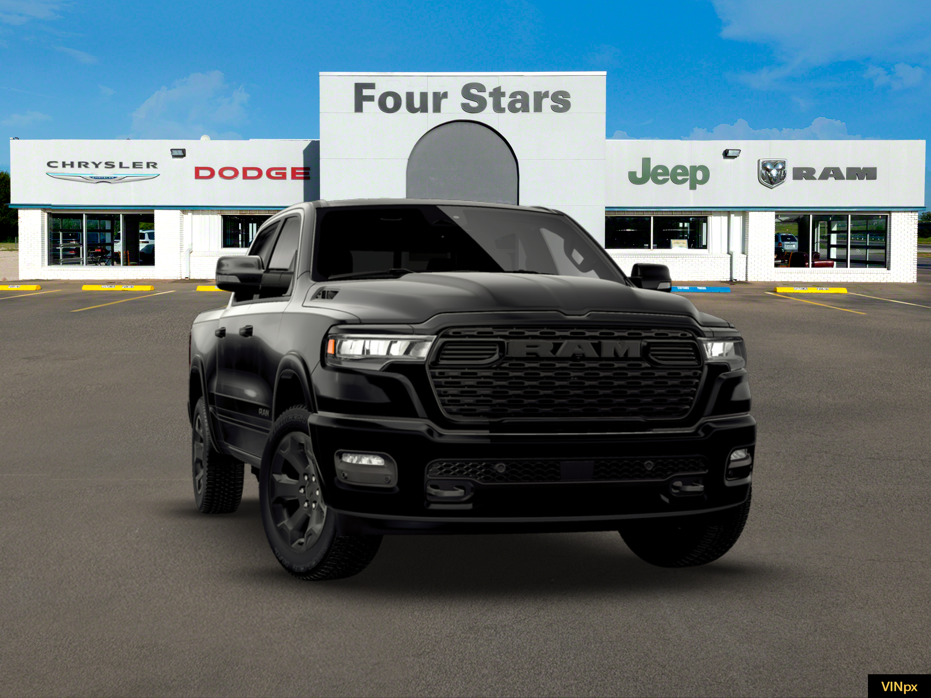 2026 RAM Ram 1500 RAM 1500 LONE STAR CREW CAB 4X4 5'7' BOX