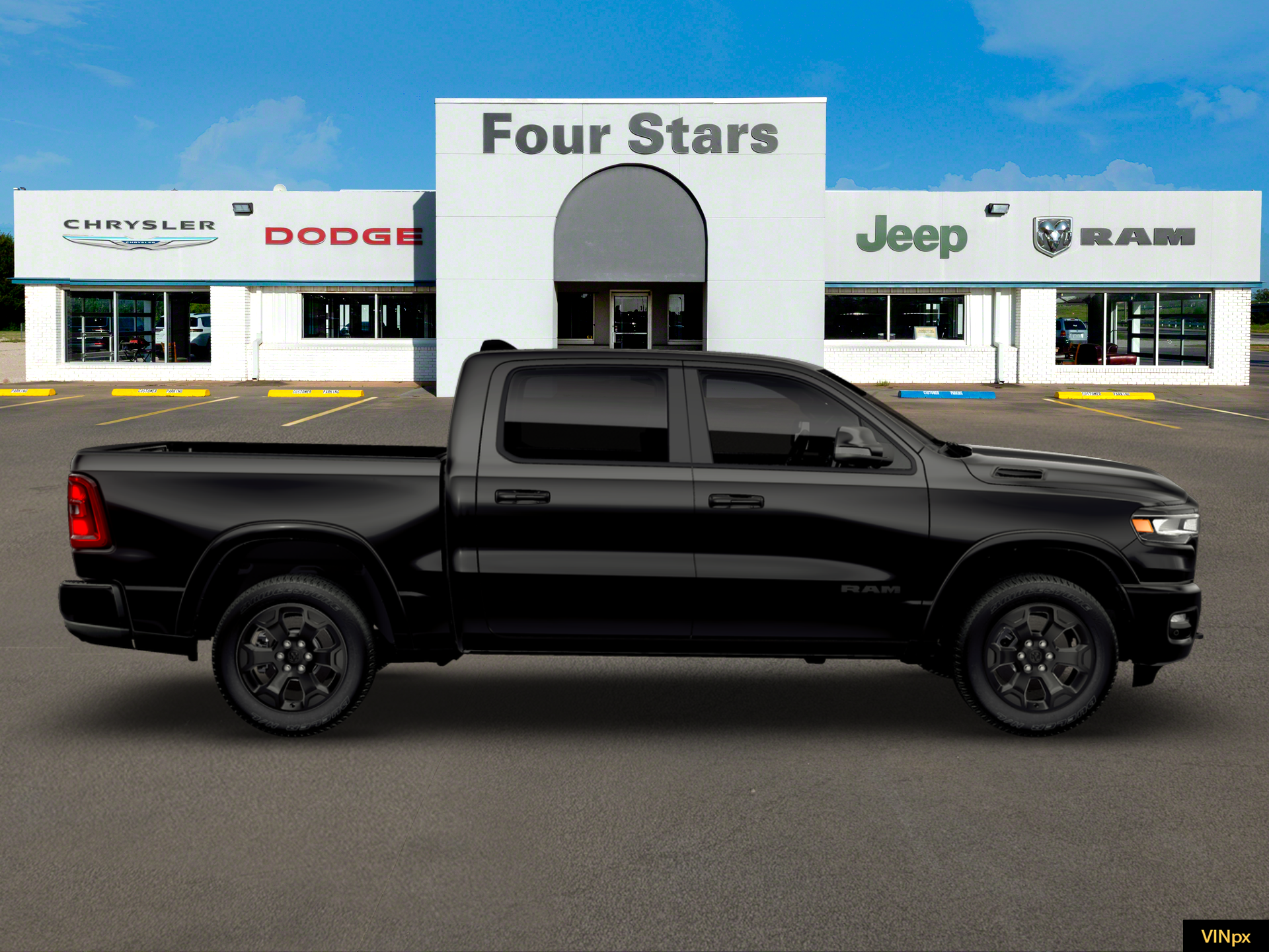2026 RAM Ram 1500 RAM 1500 LONE STAR CREW CAB 4X4 5'7' BOX