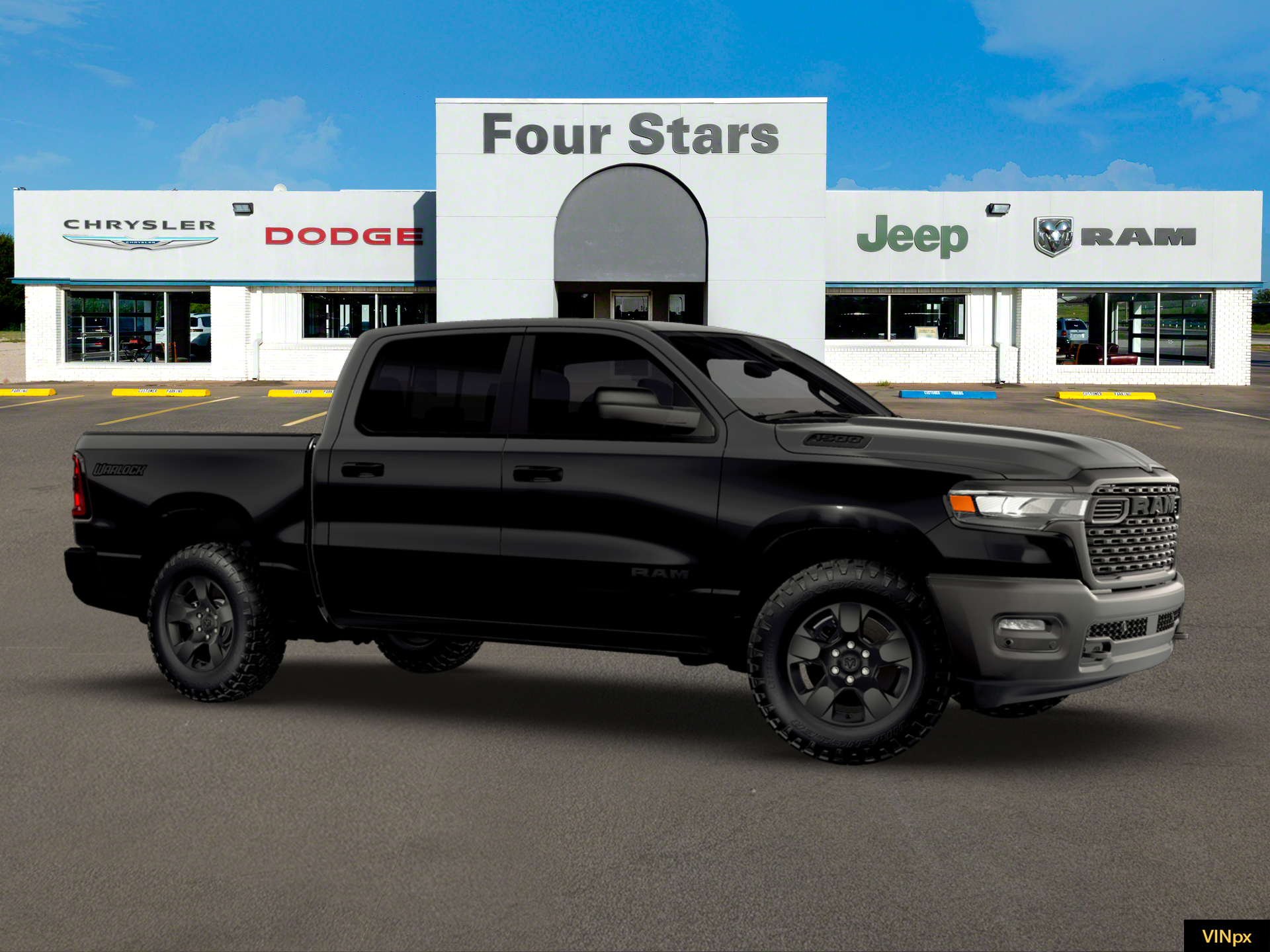 2026 RAM 1500 Warlock Crew Cab 4x4 5'7' Box