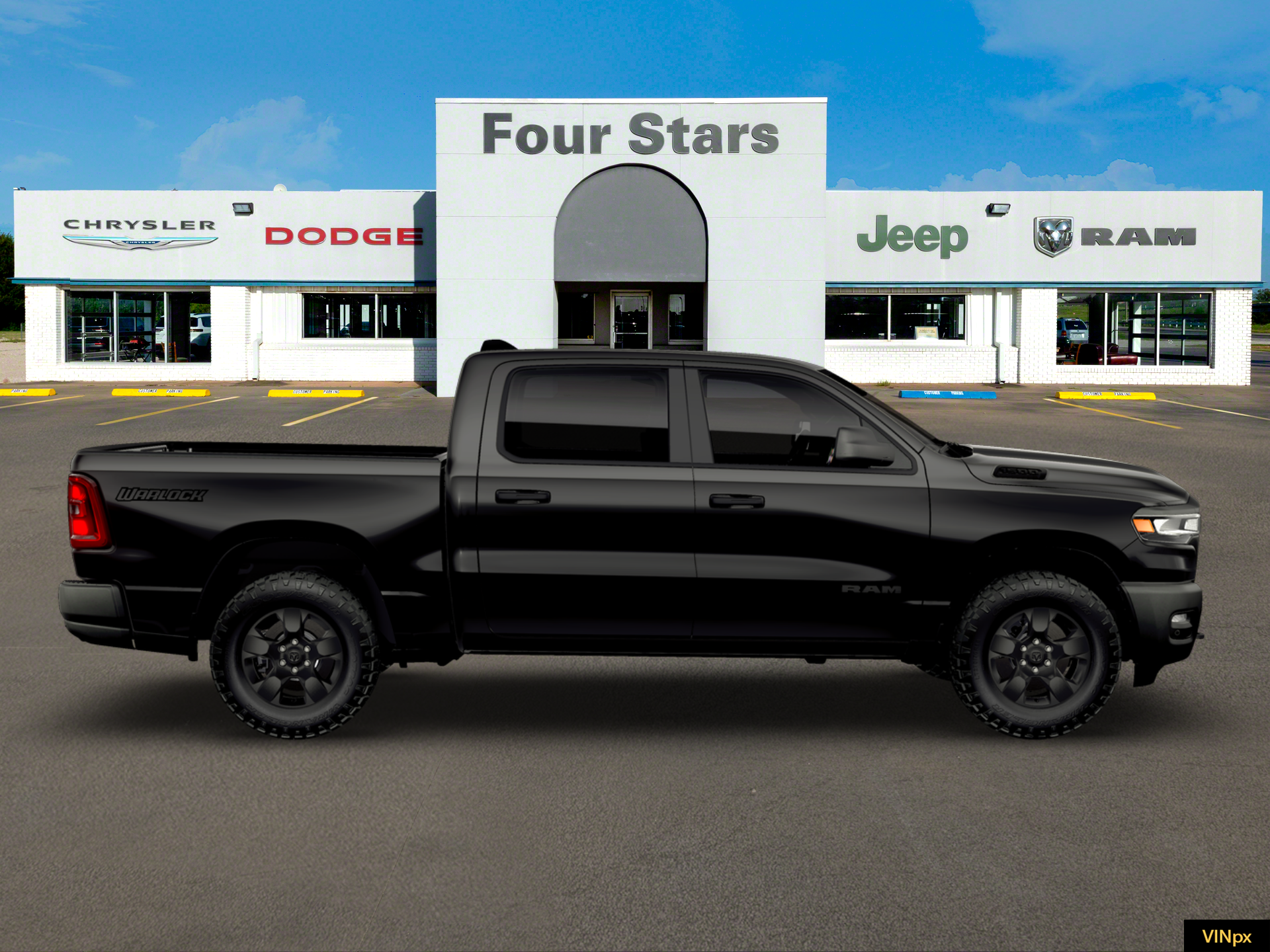2026 RAM 1500 Warlock Crew Cab 4x4 5'7' Box