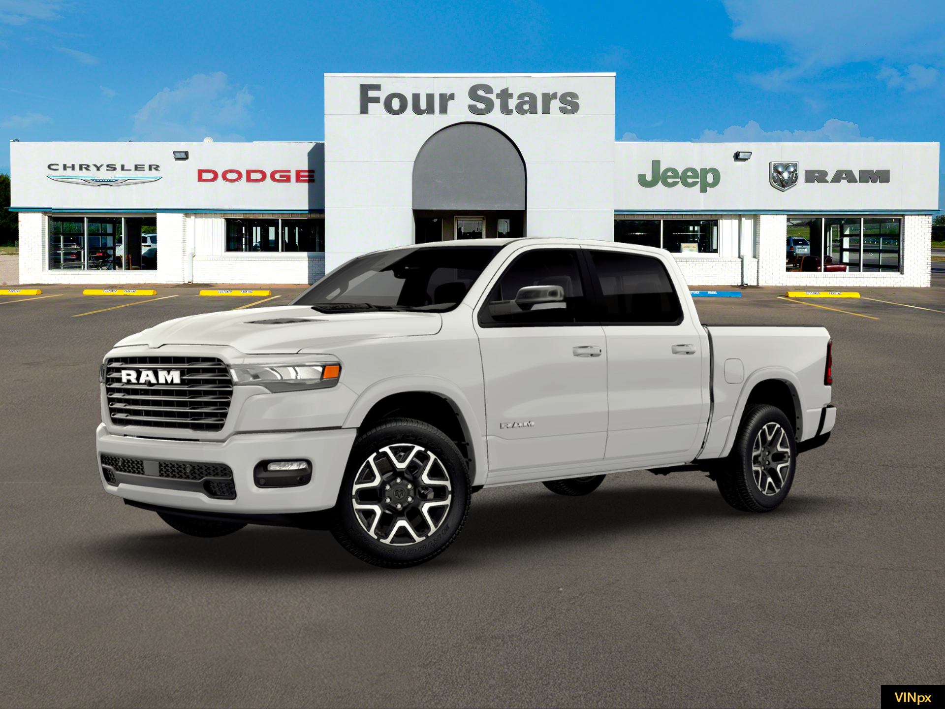 2026 RAM Ram 1500 RAM 1500 LARAMIE CREW CAB 4X4 5'7' BOX