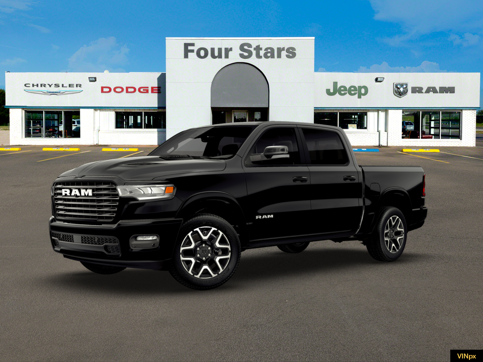 2026 RAM Ram 1500 RAM 1500 LARAMIE CREW CAB 4X4 5'7' BOX