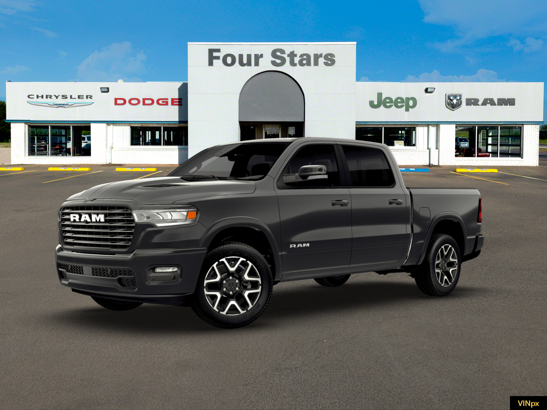 2026 RAM Ram 1500 RAM 1500 LARAMIE CREW CAB 4X4 5'7' BOX