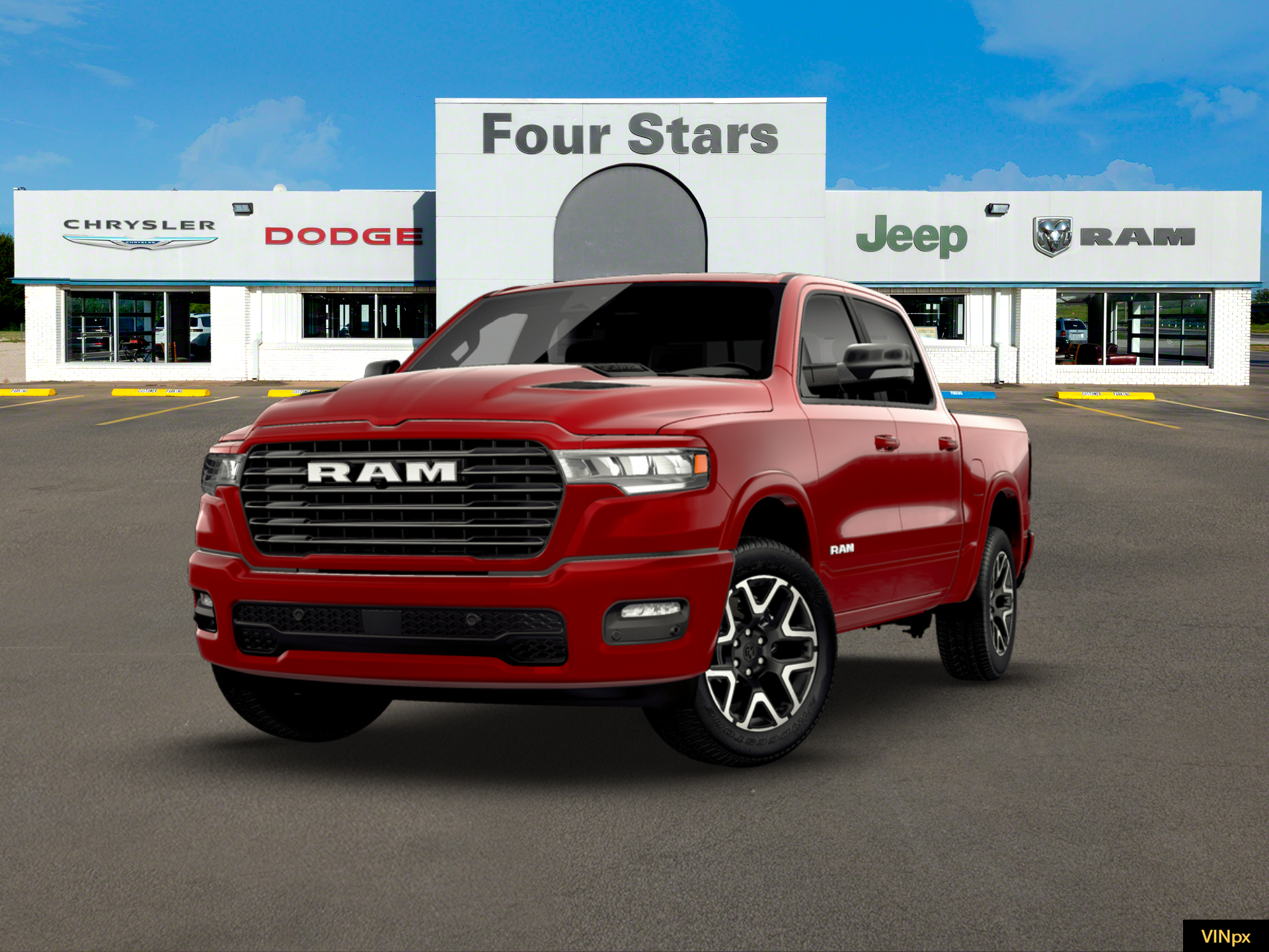 2026 RAM Ram 1500 RAM 1500 LARAMIE CREW CAB 4X4 5'7' BOX