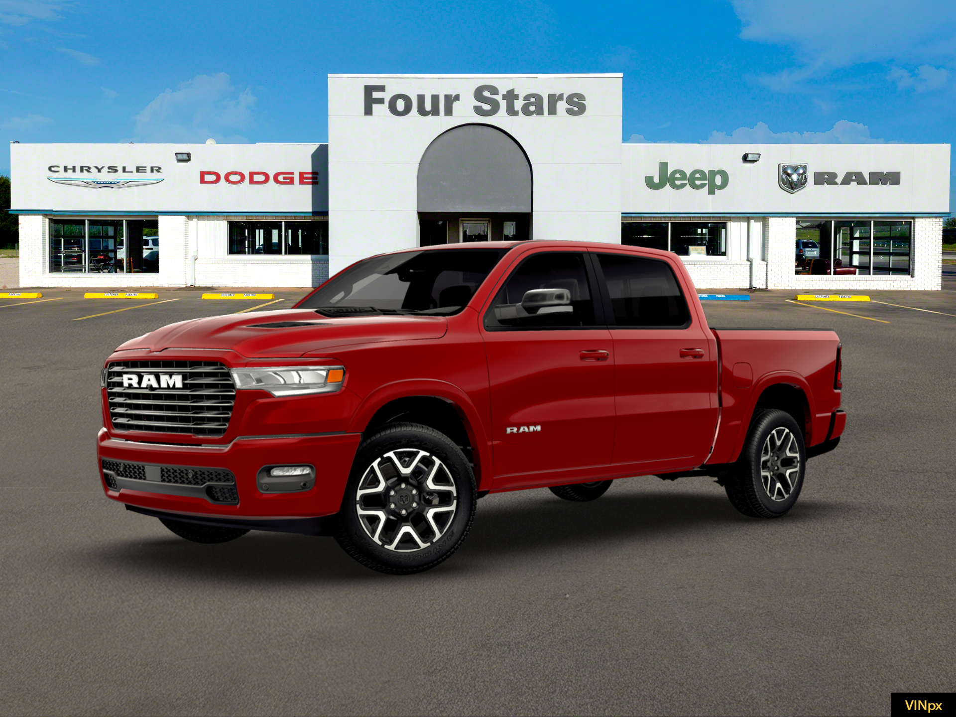 2026 RAM Ram 1500 RAM 1500 LARAMIE CREW CAB 4X4 5'7' BOX