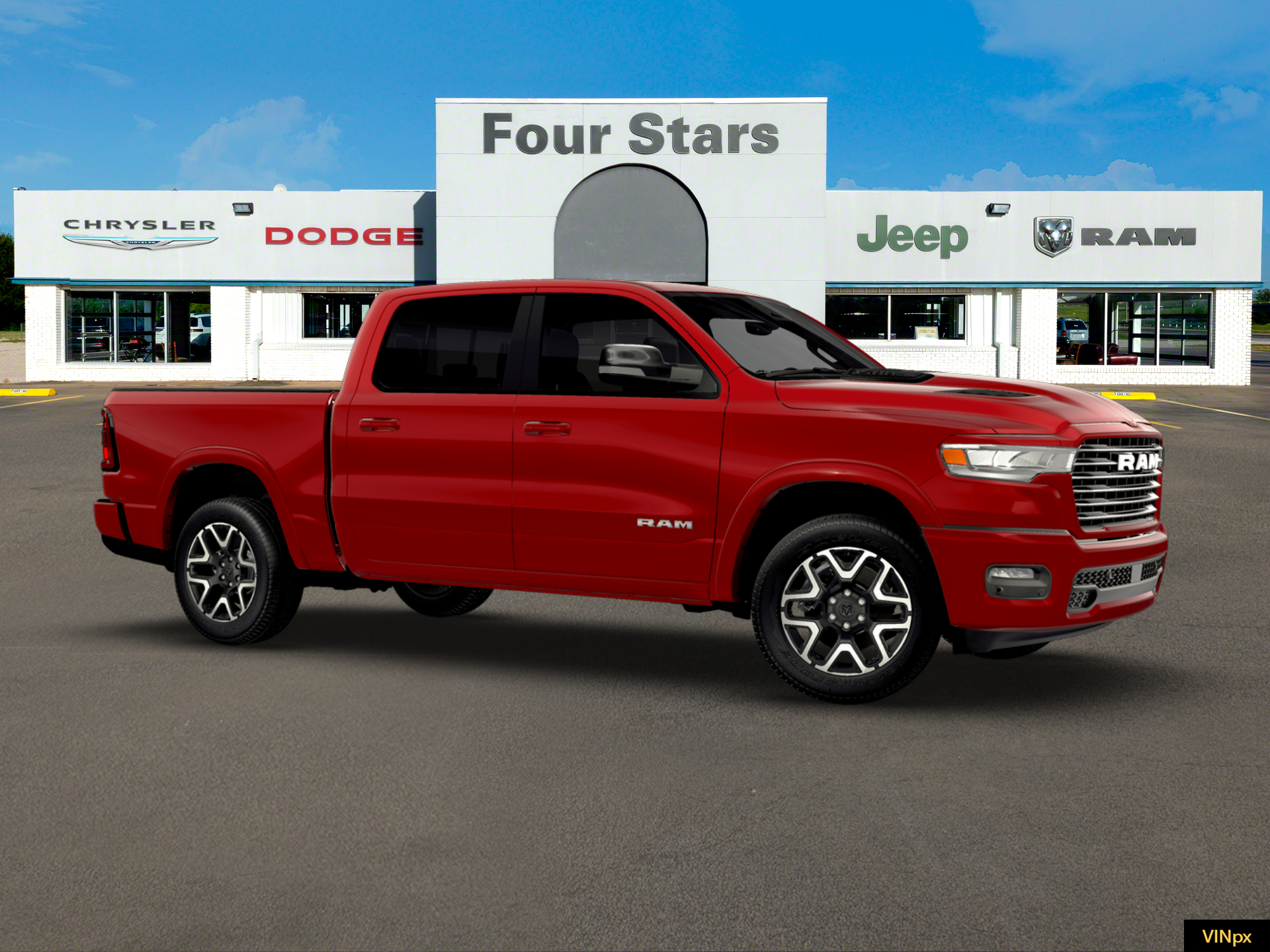 2026 RAM Ram 1500 RAM 1500 LARAMIE CREW CAB 4X4 5'7' BOX