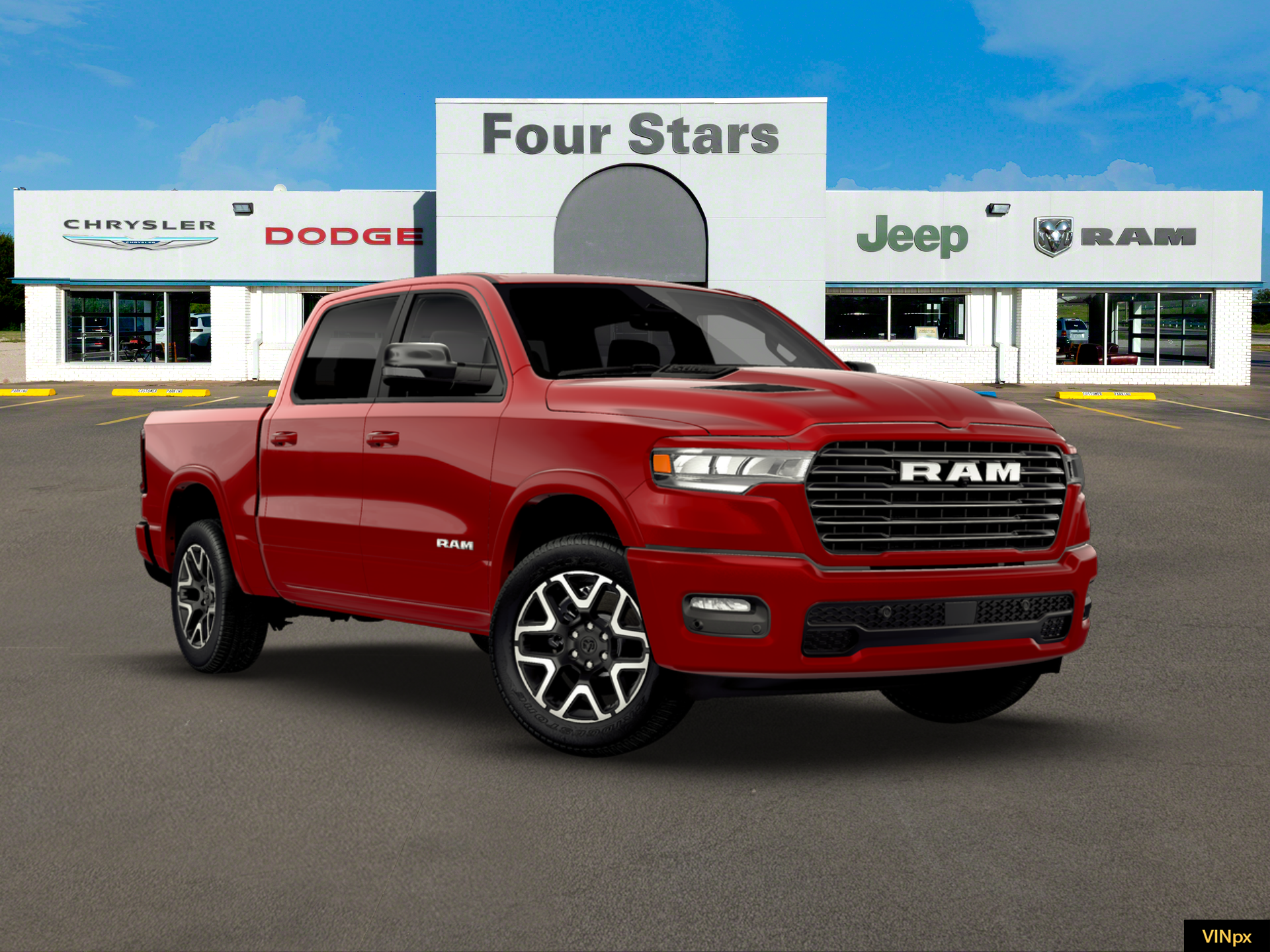 2026 RAM Ram 1500 RAM 1500 LARAMIE CREW CAB 4X4 5'7' BOX