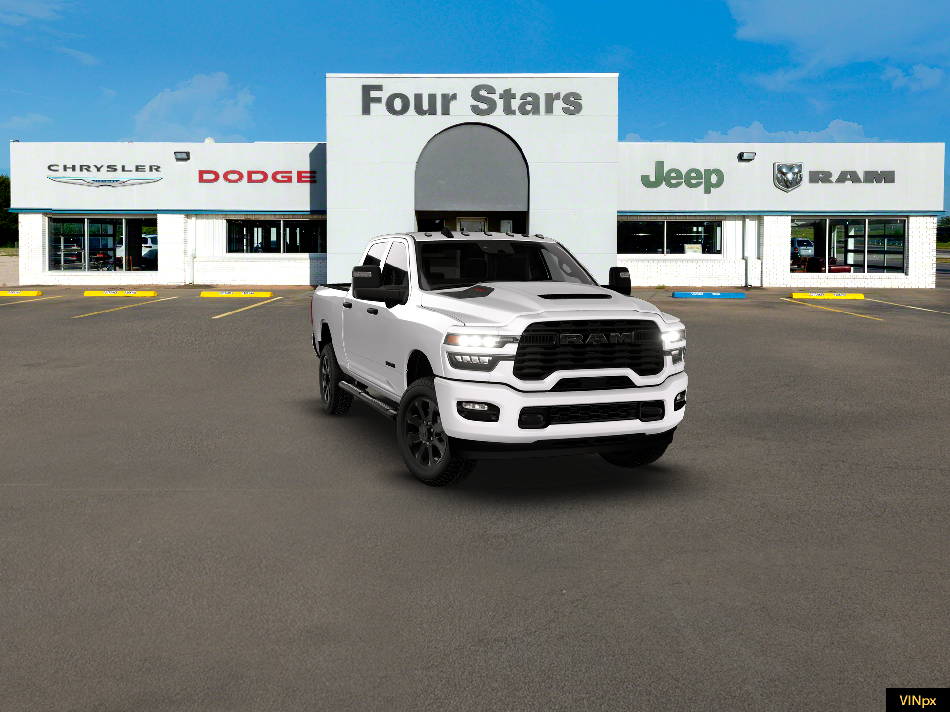 2026 RAM Ram 2500 RAM 2500 BLACK EXPRESS CREW CAB 4X4 6'4' BOX