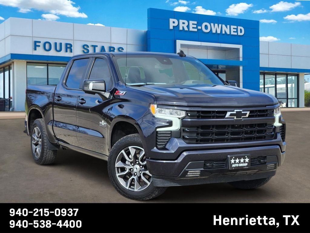 2022 Chevrolet Silverado 1500 4WD Crew Cab Short Bed RST