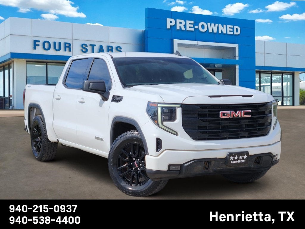 2023 GMC Sierra 1500 4WD Crew Cab Short Box Elevation with 3SB
